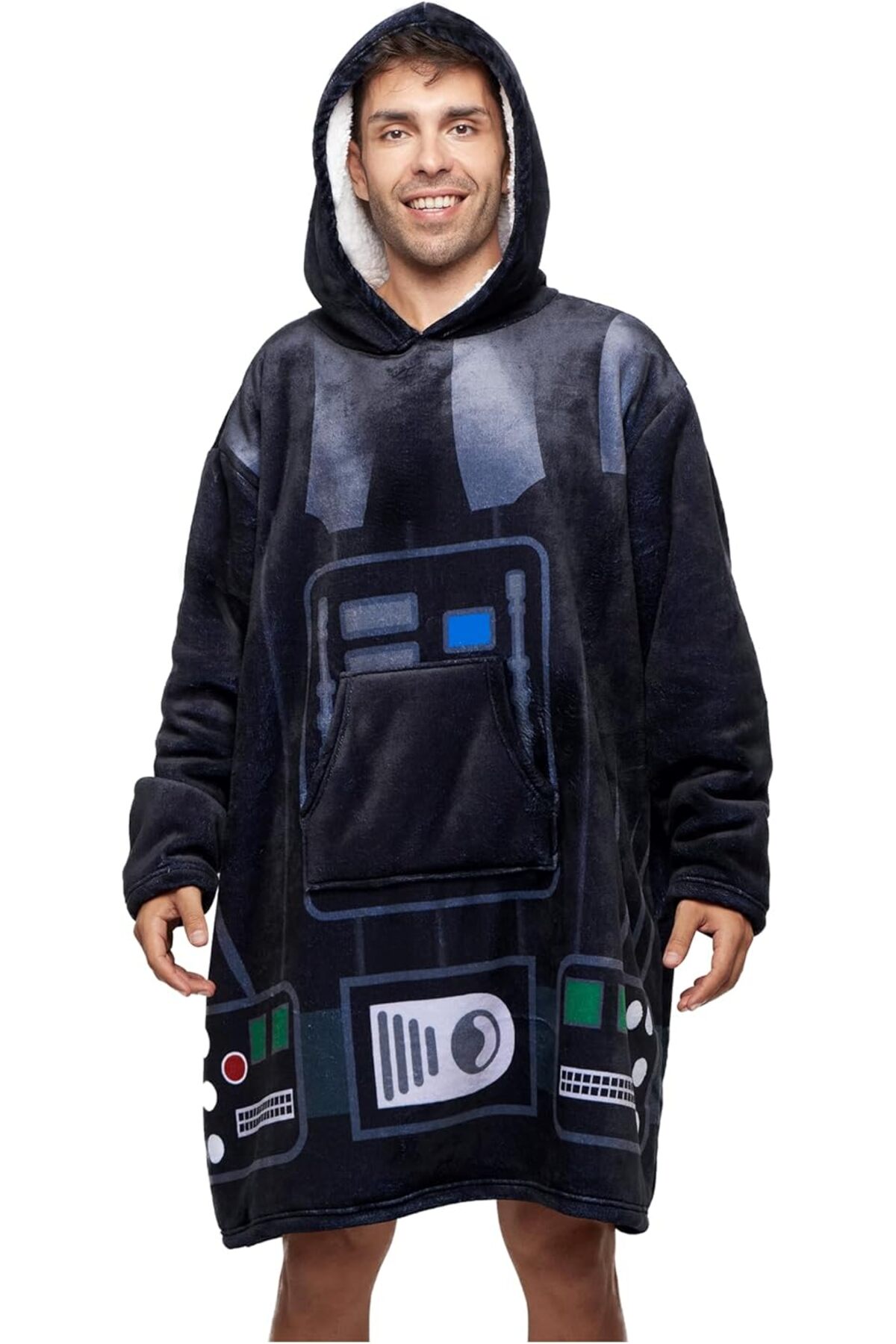 Disney Collection Disney Home Übergroßer Kapuzenpullover, Sweatshirt, Decke Mit Kapuze Für Erwachsene, Übergroßer Sherpa-fleece-hoodie für Damen - One Size