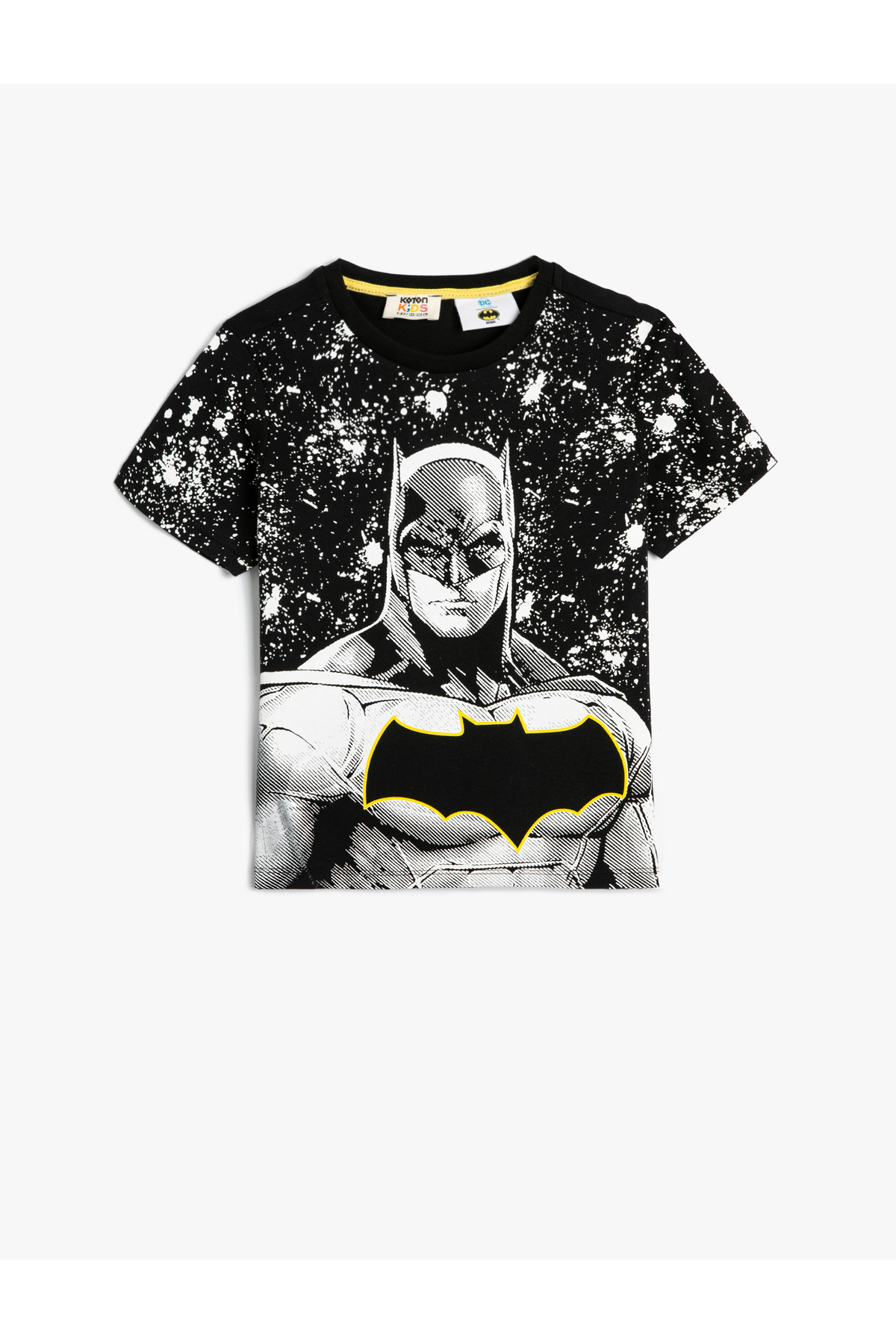 Koton Batman-t-shirt Aus Baumwolle – Kurzärmelig, Lizenziert, Rundhalsausschnitt für Herren - 9–10 Jahre