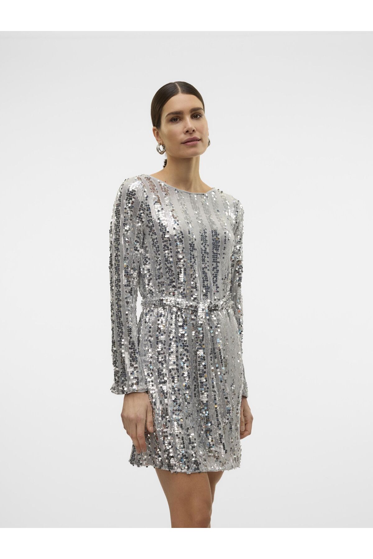 Vero Moda Kleid Vmefa Kurzes Kleid für Damen - L