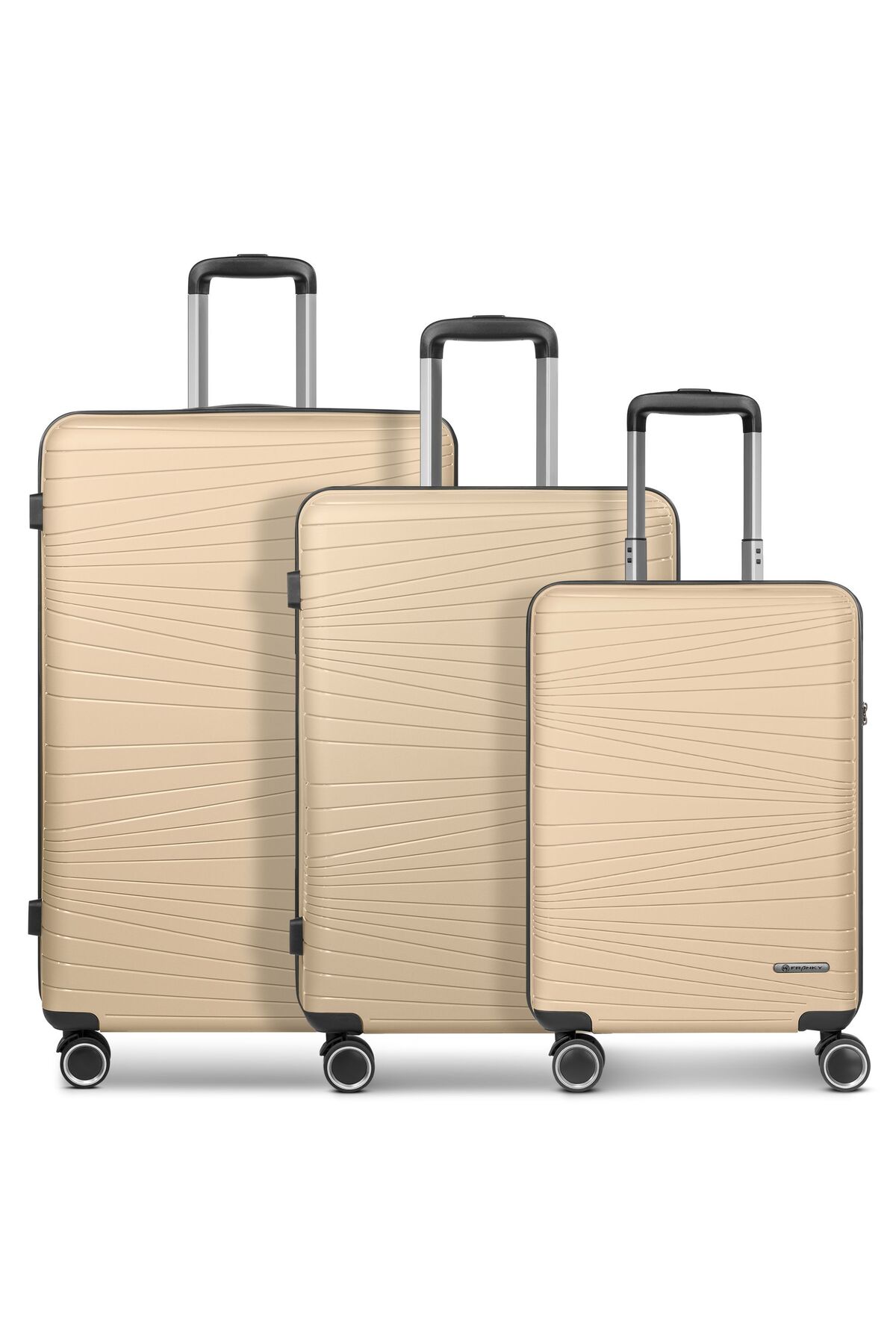 Franky Dallas 3.0 4 Rollen Kofferset 3-teilig für Herren - One Size