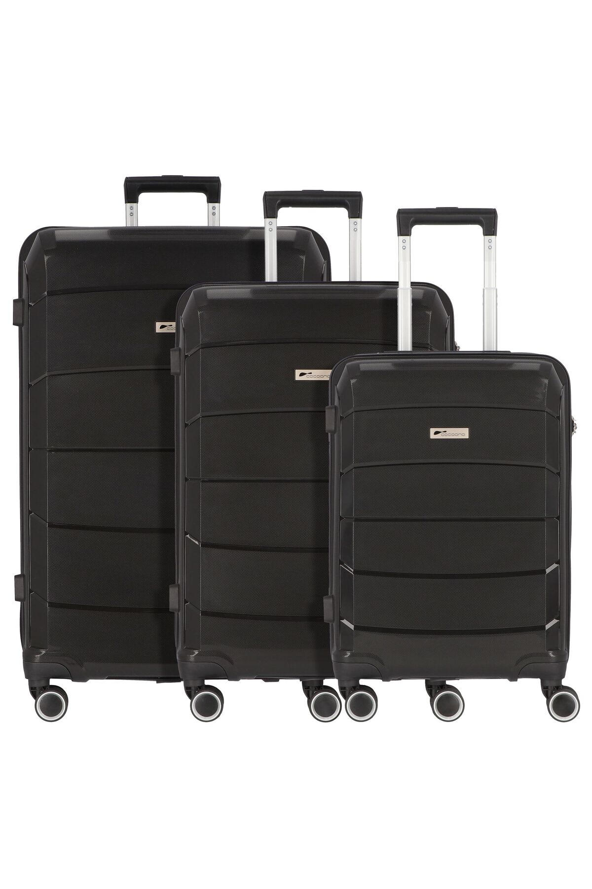 Cocoono Cagliari 4-roll-kofferset – 3er-set für Herren - One Size