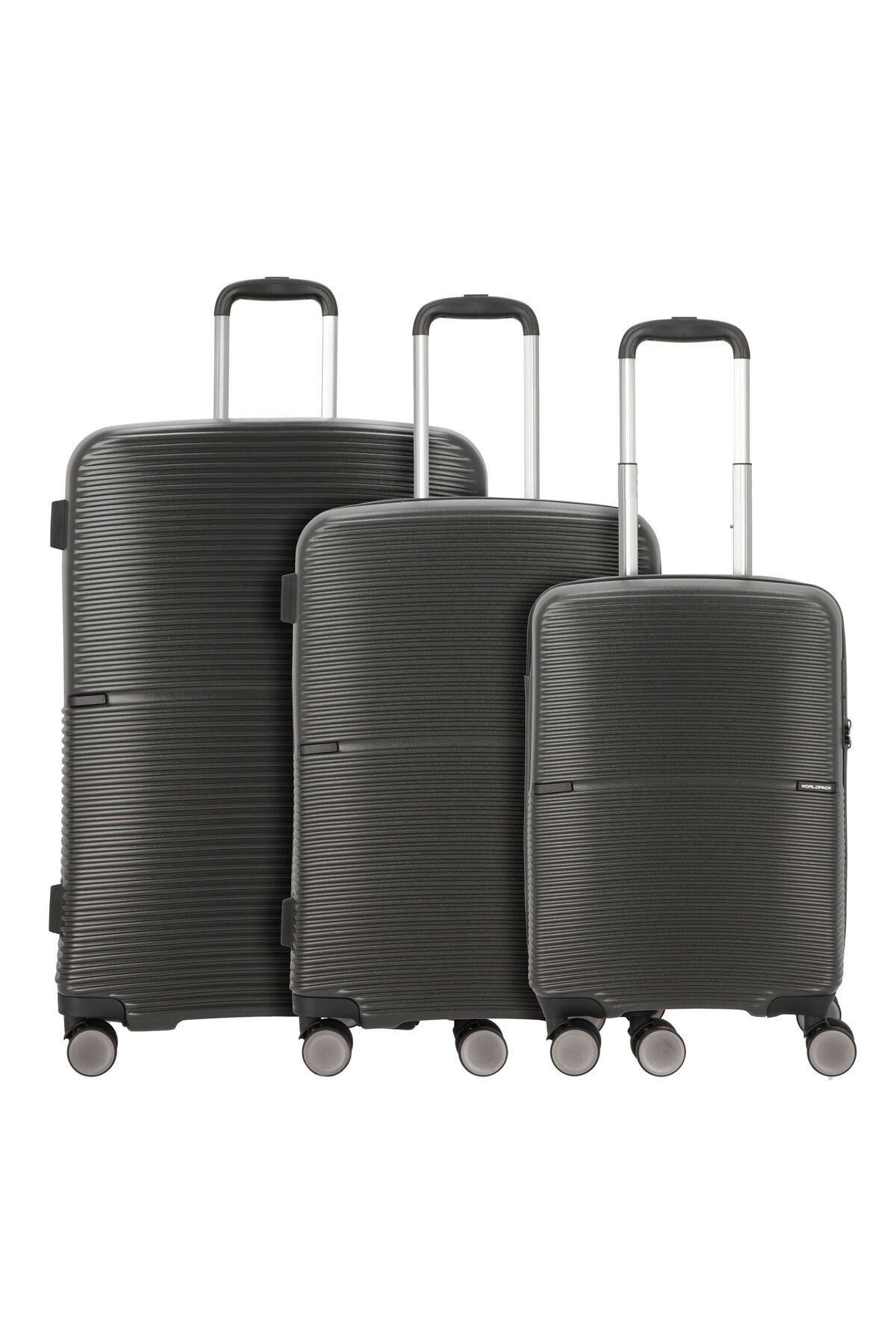 Worldpack San Francisco 4 Rollen Kofferset 3-teilig für Herren - One Size