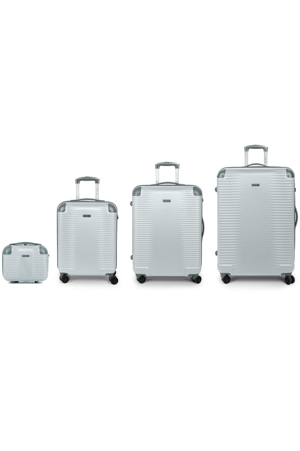 Gabol Balance Xp 4 – 4-teiliges Dehnfalte-roll-kofferset für Herren - One Size