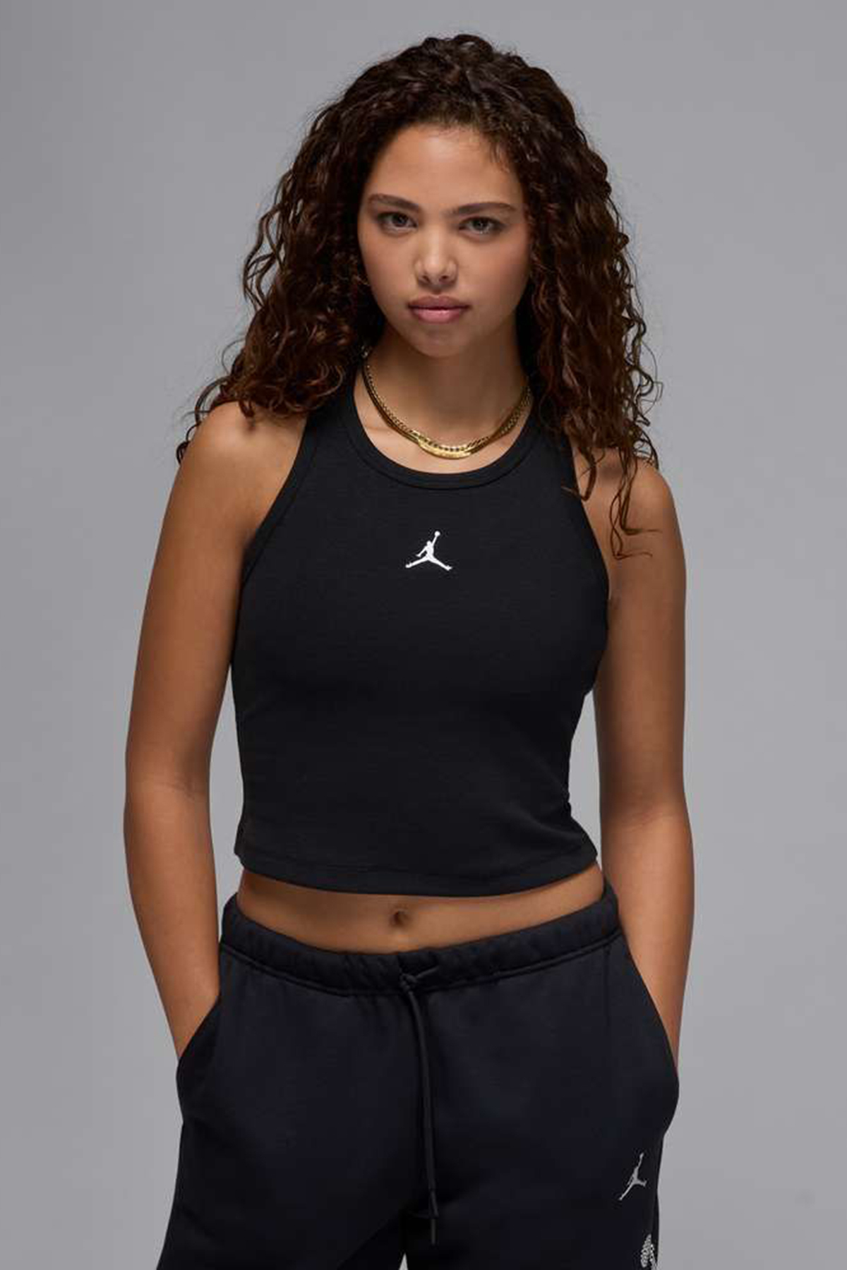 Nike W J Essen Rib Tank - L
