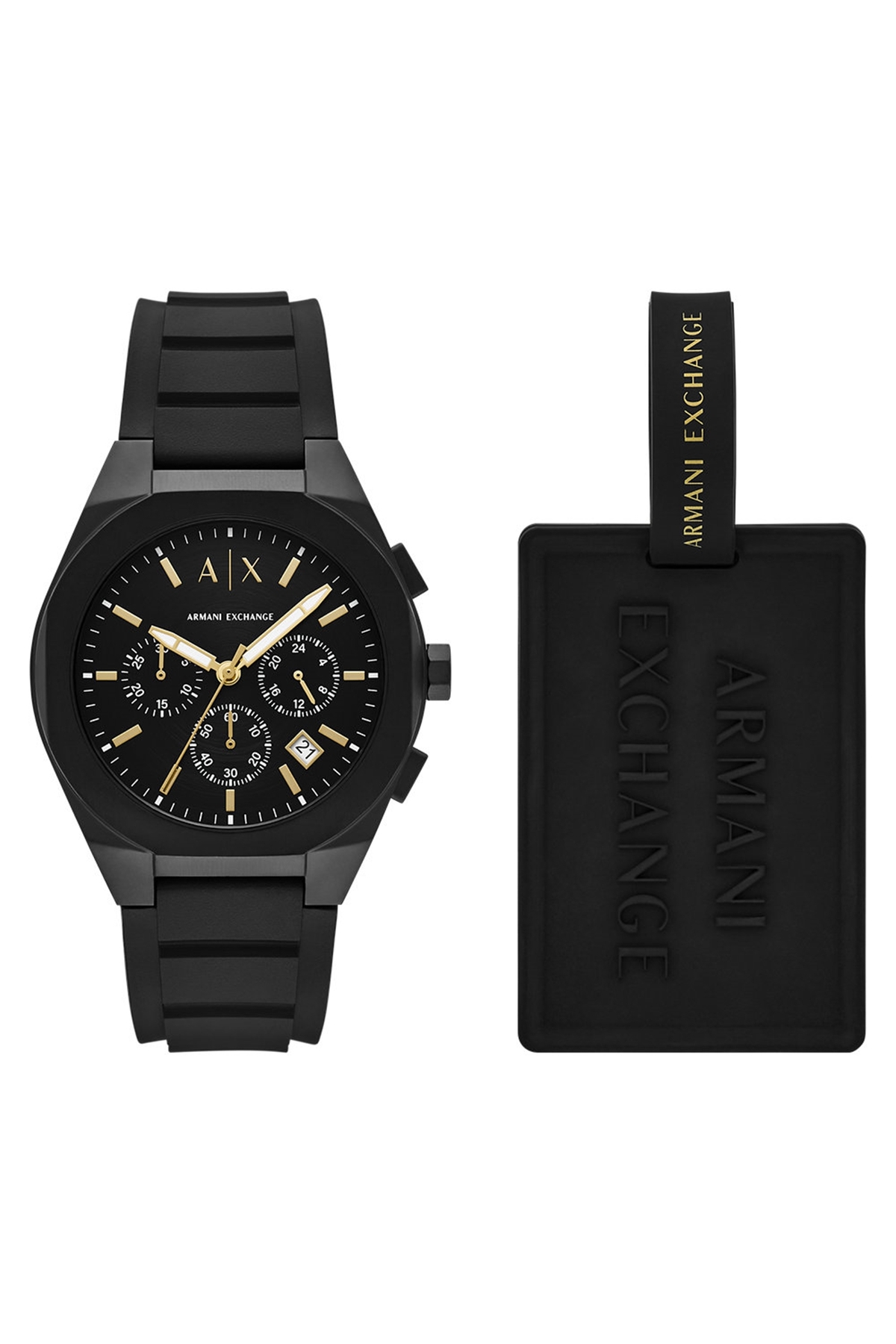 Armani Exchange Black Men's Watch Ax7165set für Herren - One Size