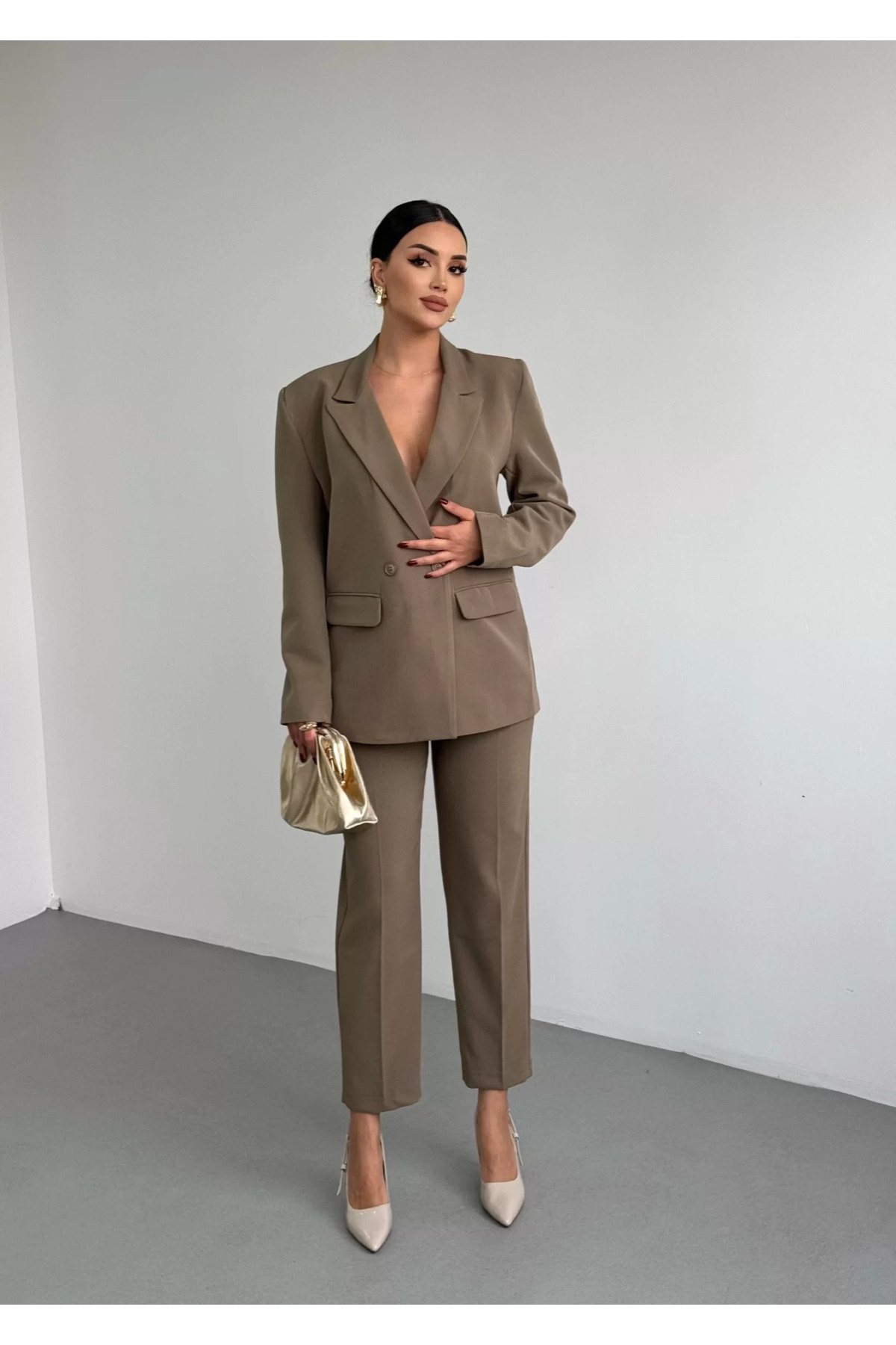 My Blog Zweireihiges Bianca-jacken-set Aus Nerz 2025130 für Damen - M