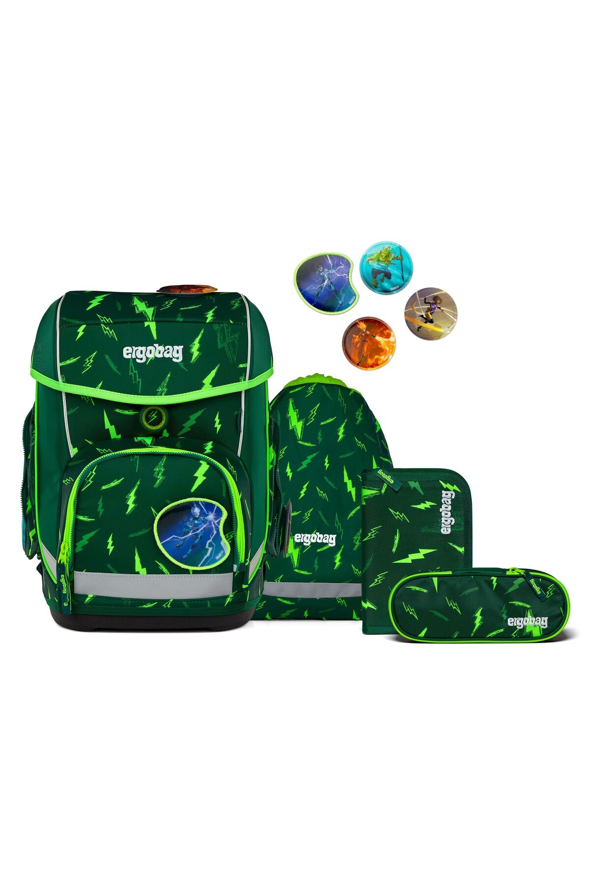 Ergobag Cubo Schulranzen-set - One Size