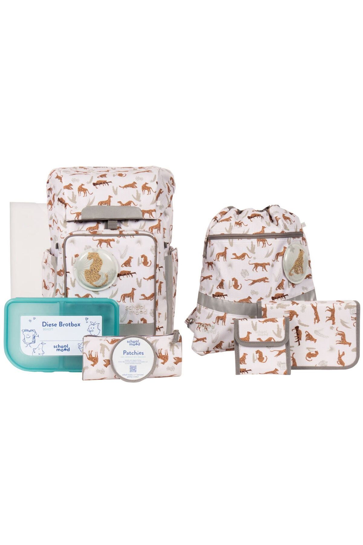 School Mood Rebel Air Schulranzen-set 8-teilig - One Size