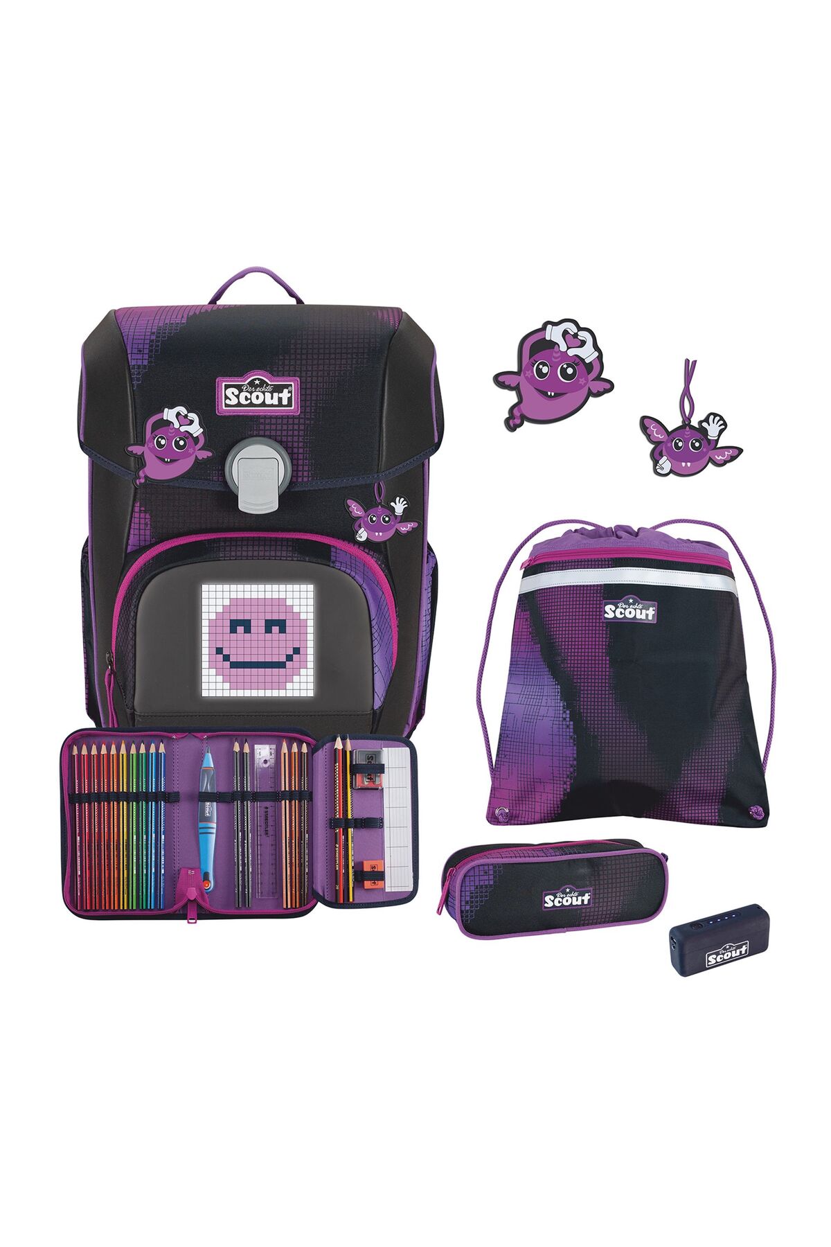 Scout Neo Movie Star Schulranzen-set 5-teilig - One Size