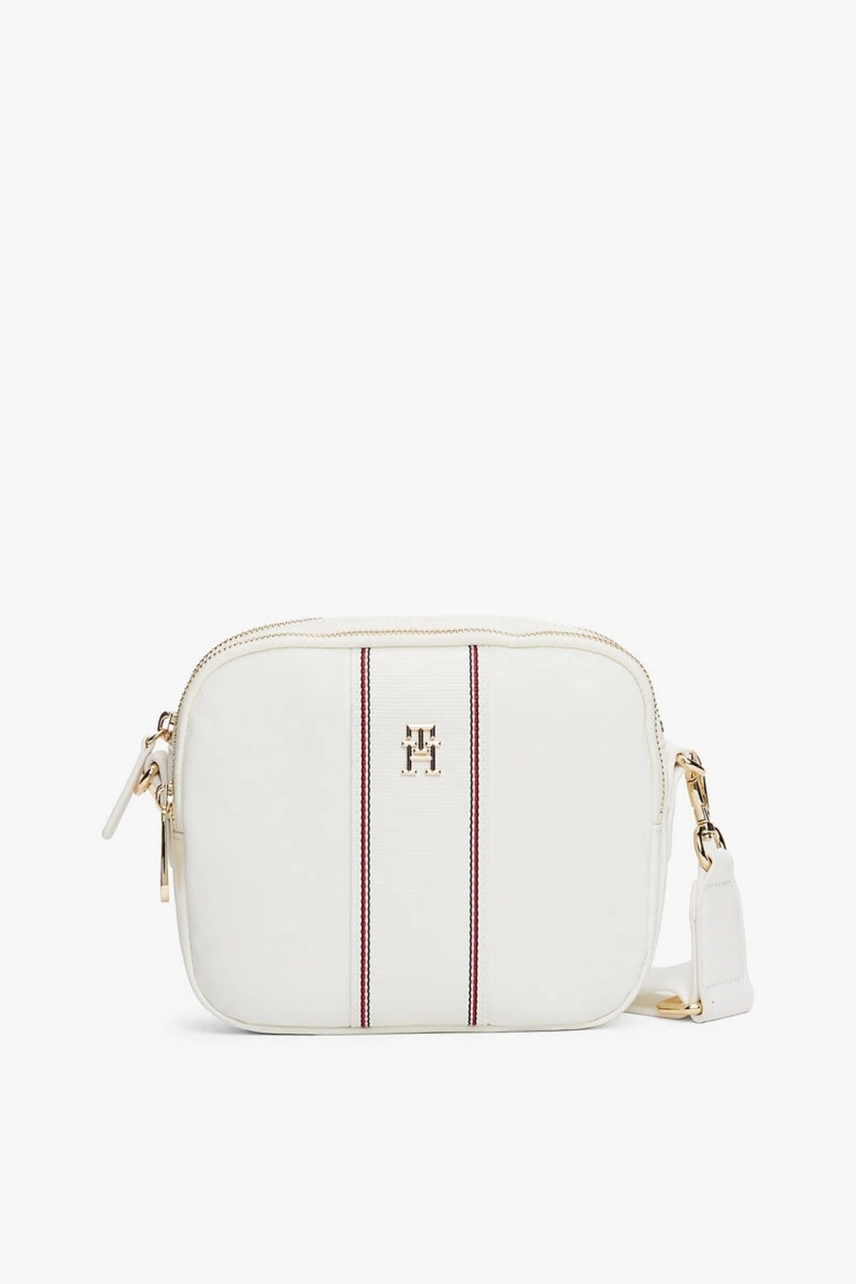 Tommy Hilfiger Weiße Kameratasche Von Tommy Hilfiger Mit Monogramm-kreuzriemen für Damen - One Size