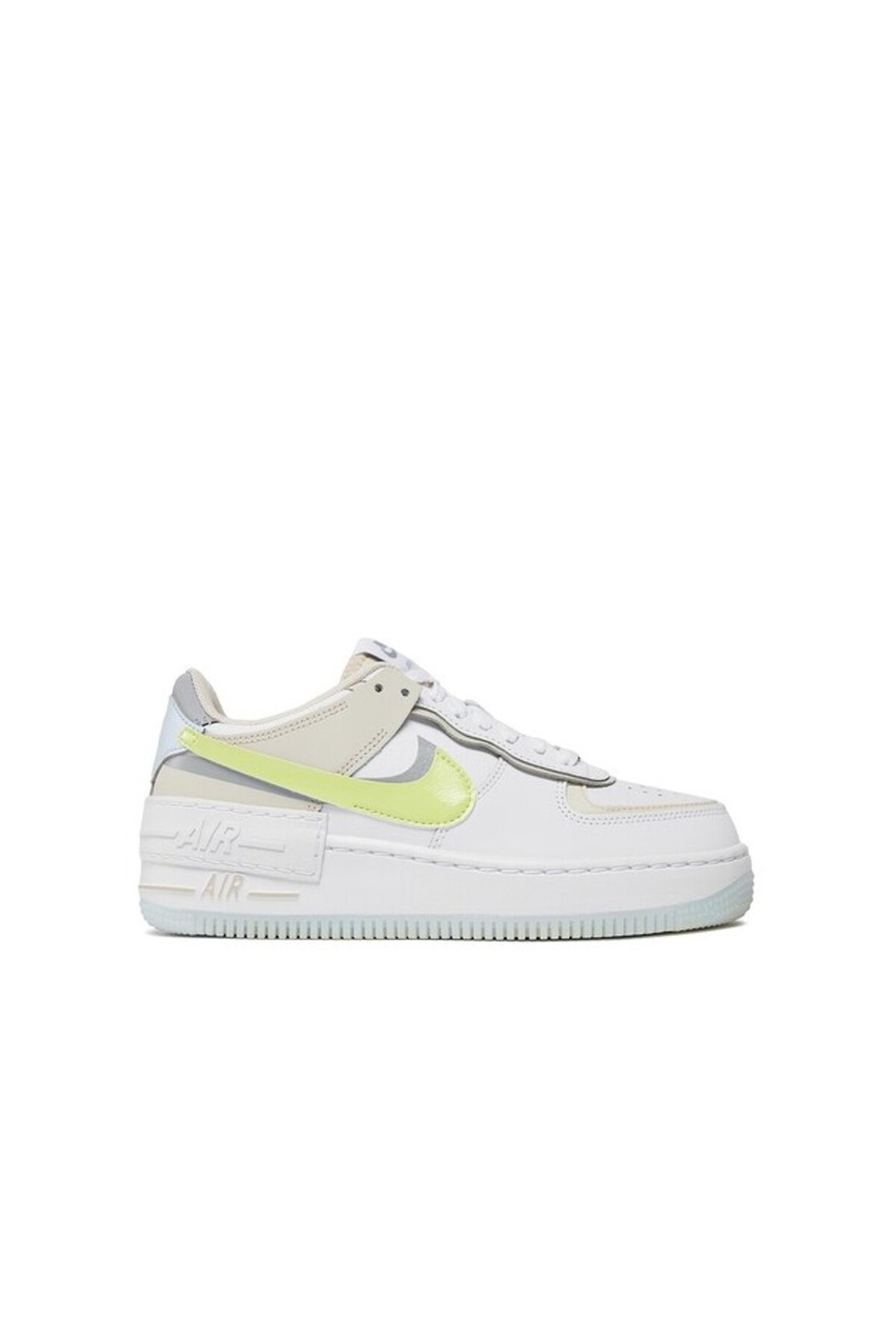 Nike Nike Air Force 1 Low Shadow Weißer Zitronen-twist – Schuhe für Damen - 42,5