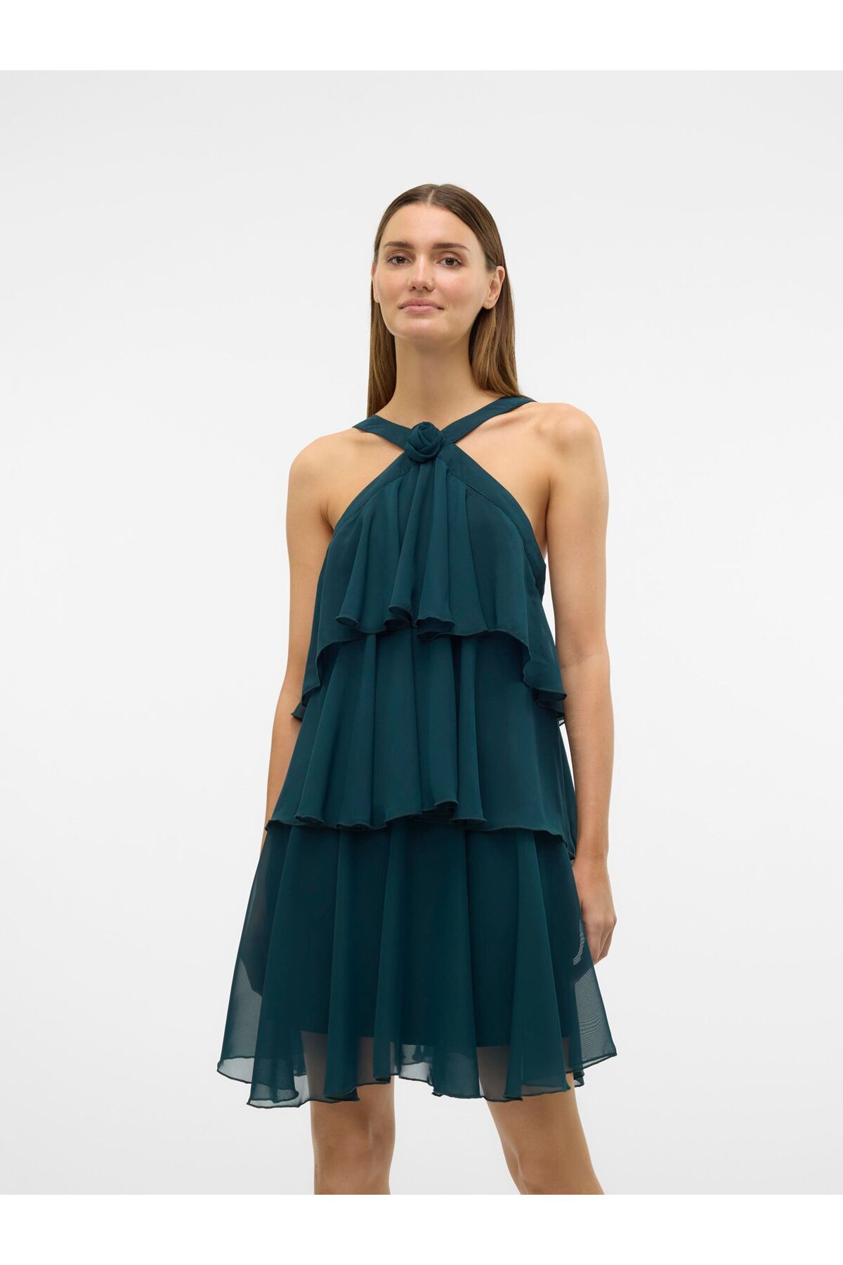 Vero Moda Kleid Vmfelicia Kurzes Kleid für Damen - XL