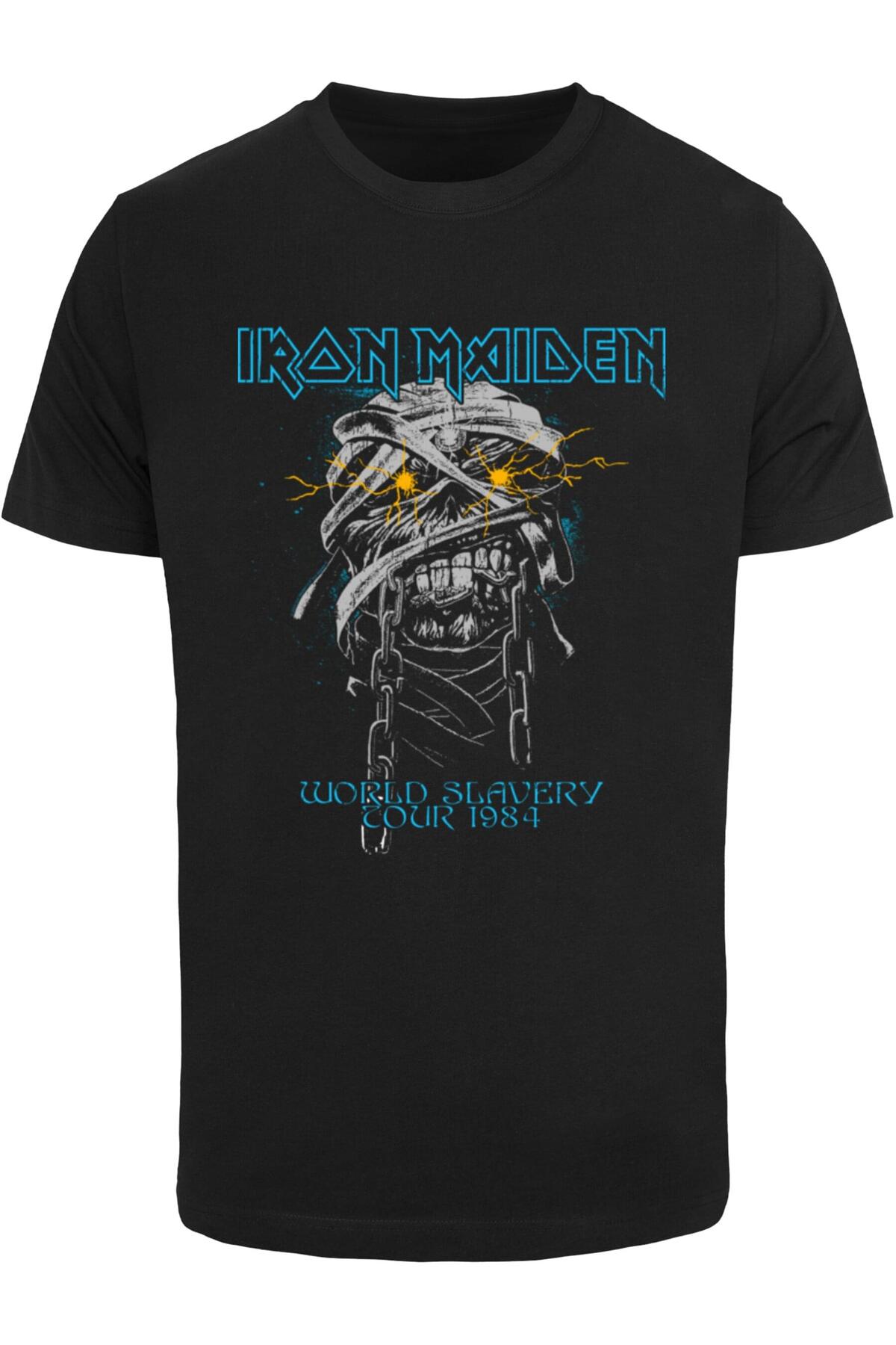 Merchcode Powerslave Kopf Mummy Flyer T-shirt für Herren - 3XL