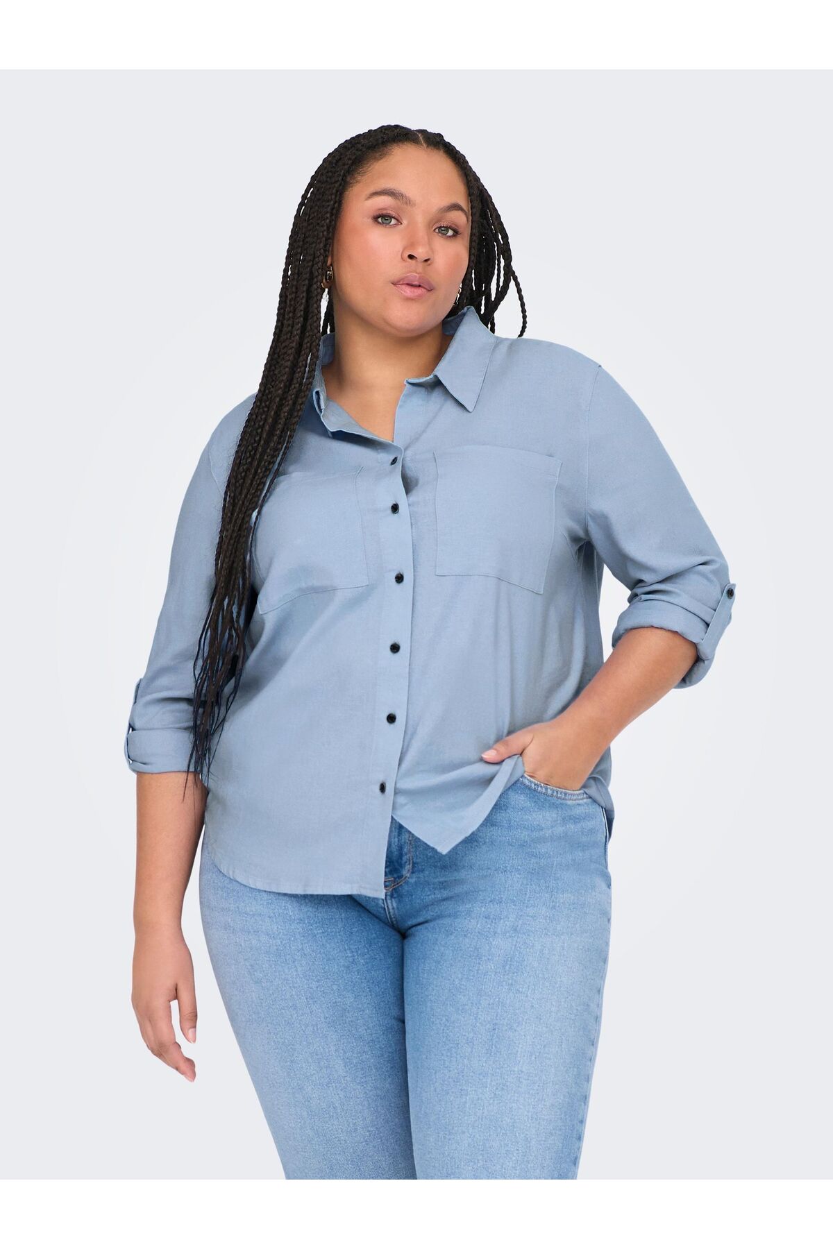 Only Carmakoma Hemd Caryasmin-caro Hemd für Damen - 46