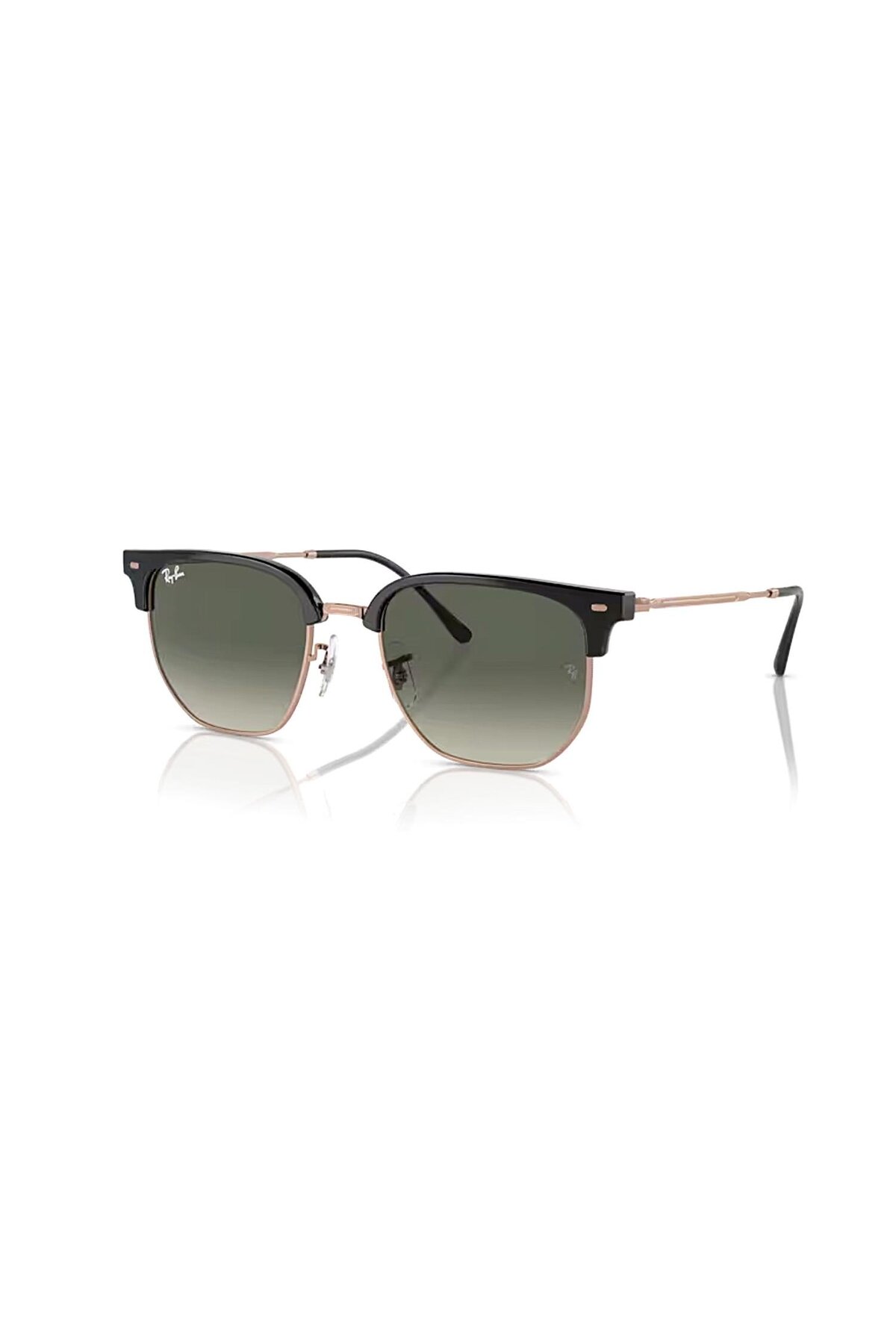 Ray-Ban Rb 4416 672071 51 Neue Clubmaster Unisex-sonnenbrille Mit Geometrischem Roségold - One Size