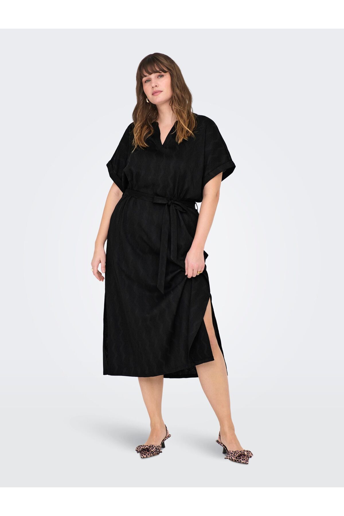 Only Carmakoma Kleid Cardia Kurzes Kleid für Damen - 54