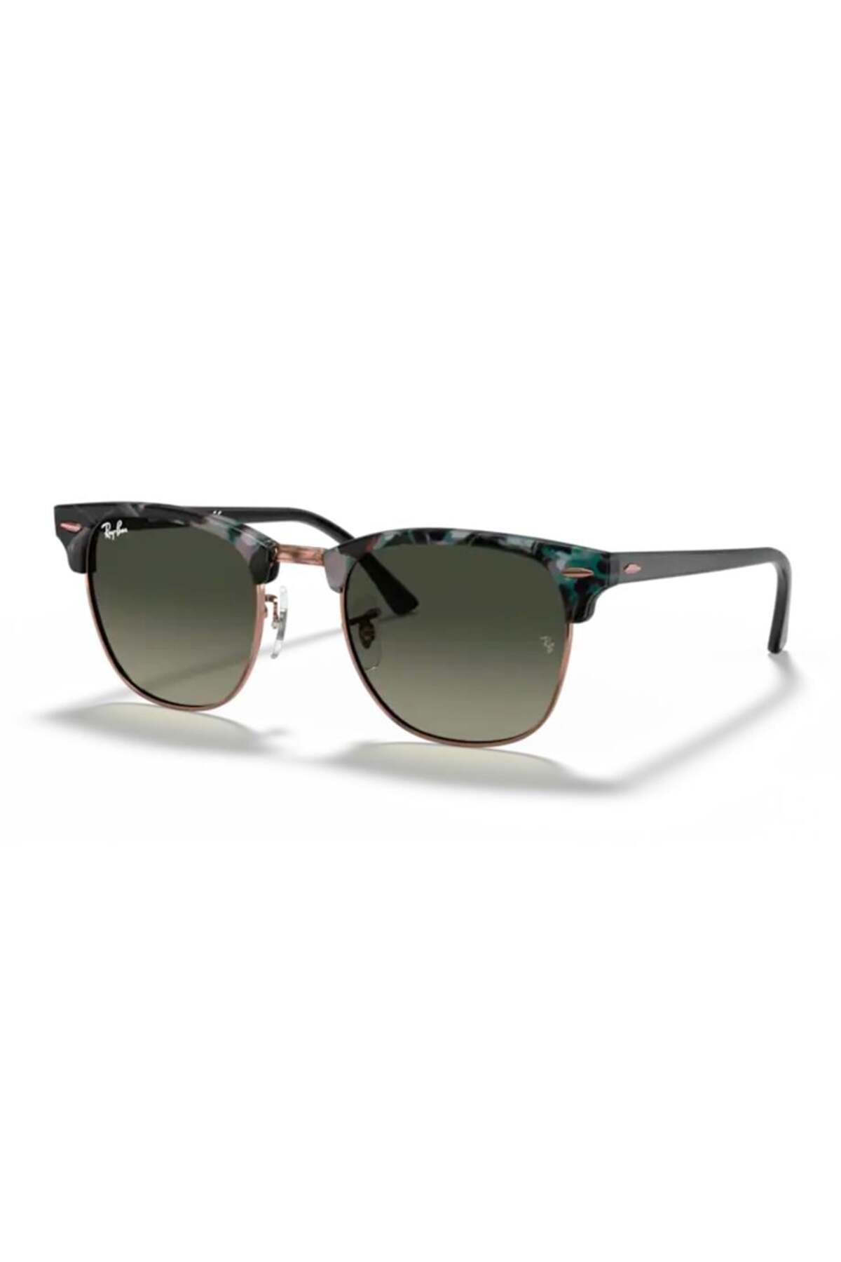 Ray-Ban Rb 3016 125571 51 Clubmaster Unisex-sonnenbrille In Grau - One Size