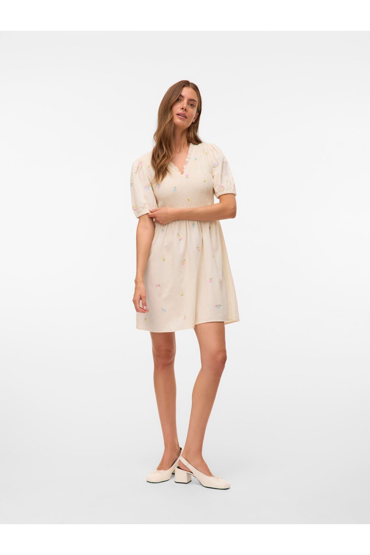 Vero Moda Kleid Vmrupa Kurzes Kleid für Damen - S