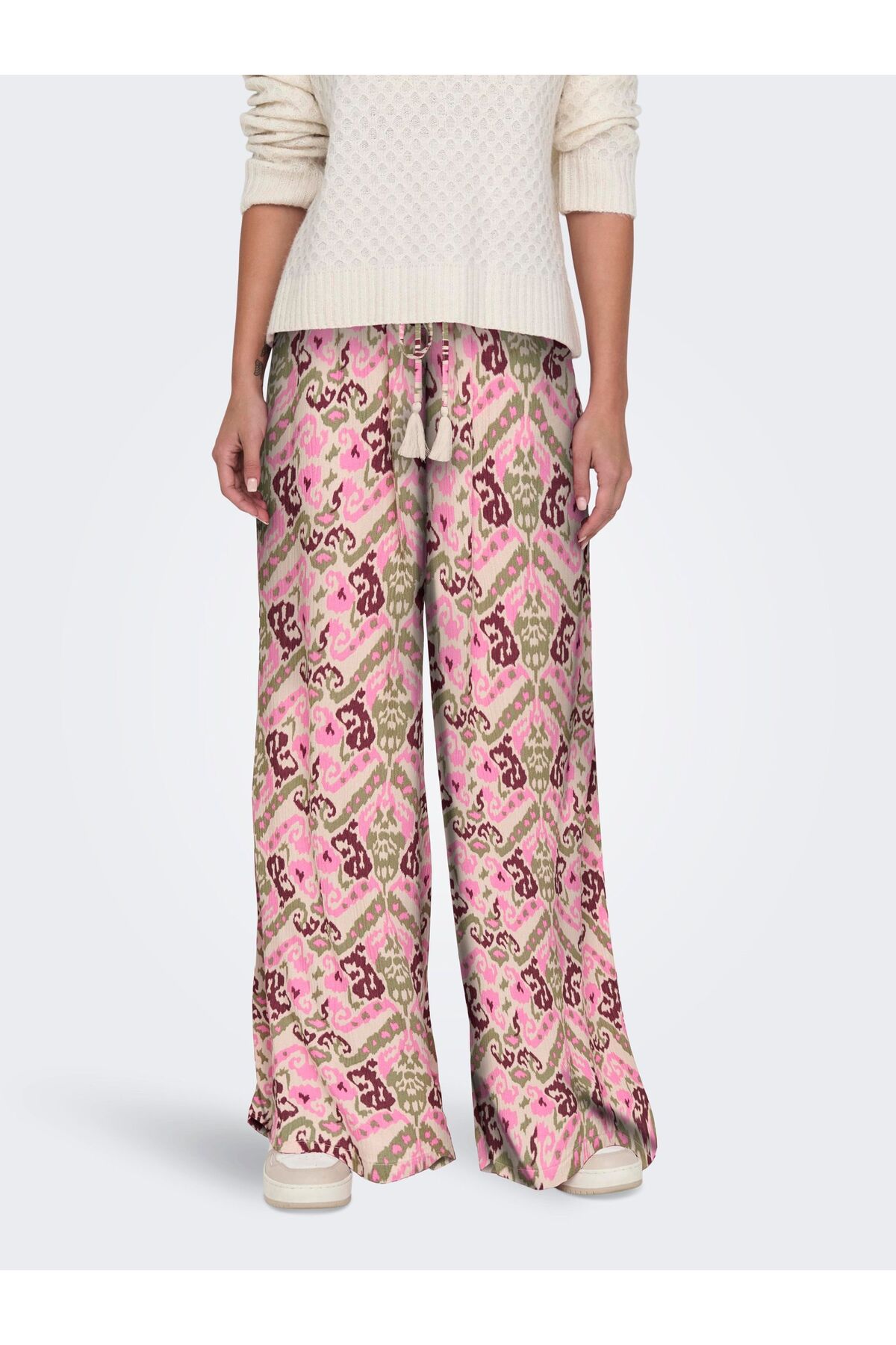 JDY Hose Mit Weitem Beinschnitt Jdybree Weiter Beinschnitt Hose Mit Weitem Beinschnitt für Damen - 2XL/34