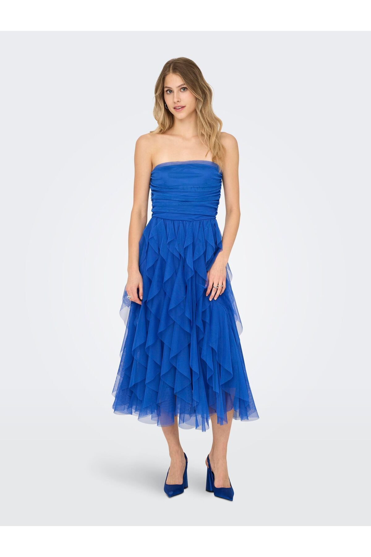 ONLY Kleid Onlsky Langes Kleid für Damen - L