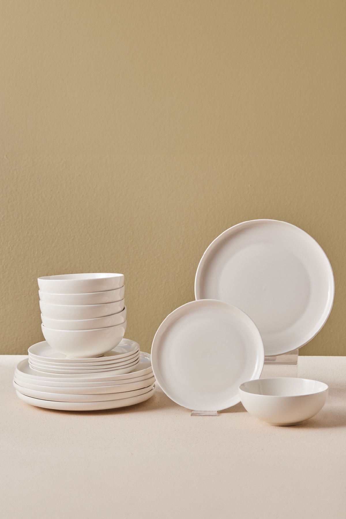 Karaca Stream Bone Remi 18-teiliges Geschirrset Für 6 Personen - One Size