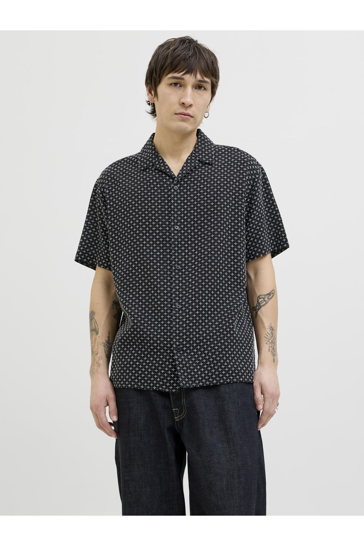 Jack & Jones Hemd Relaxed Fit Hemd für Herren - L