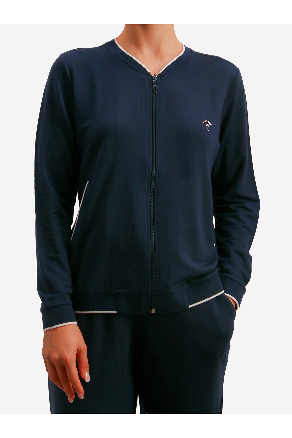 JOOP! Sweatjacke Leisure Sweat-jacken Übergans-jacke Jogging für Damen - 36