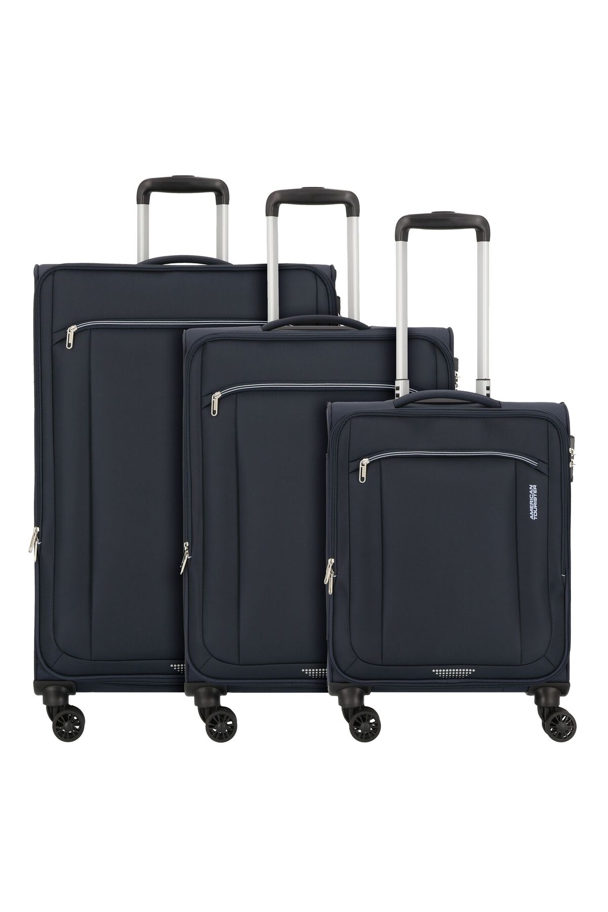 American Tourister Avantour 4 Rollen Kofferset 3-teilig Mit Dehnfalte für Herren - XL