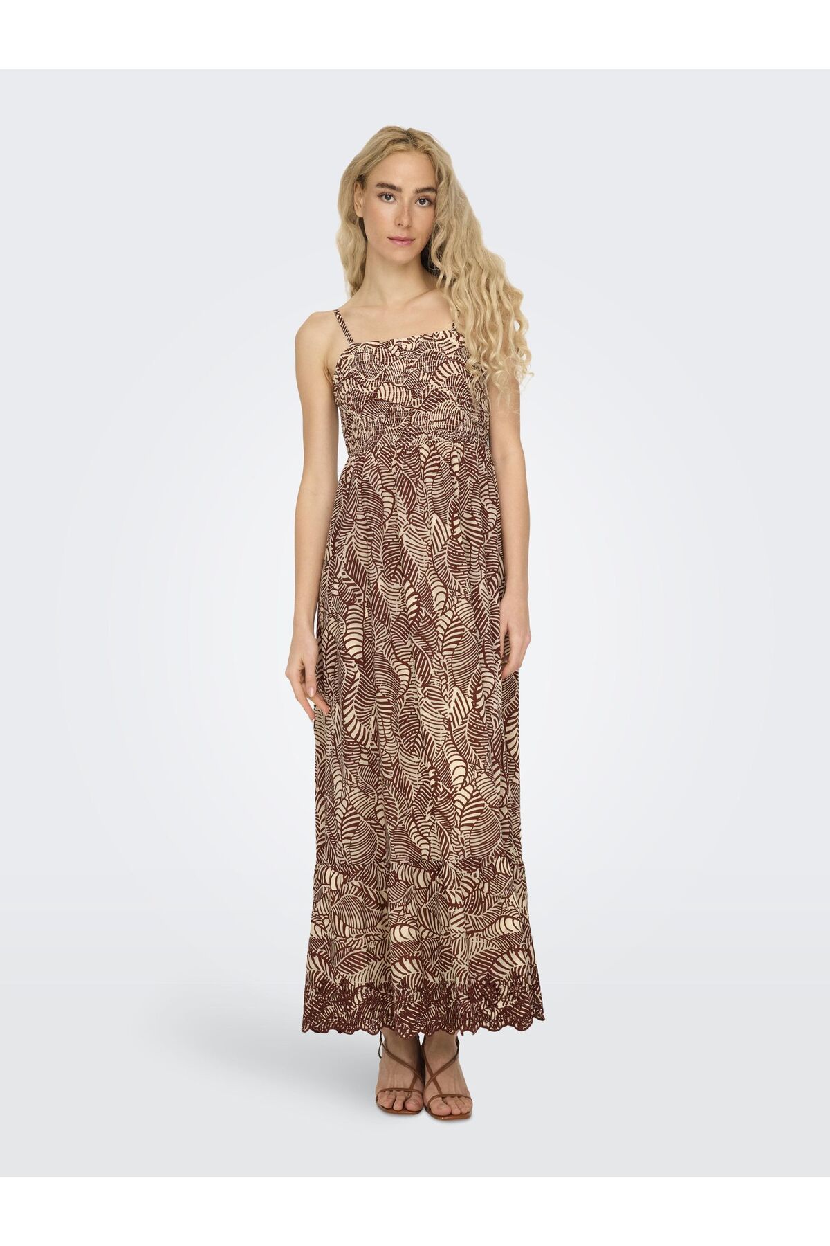 ONLY Kleid Onllou Langes Kleid für Damen - XL