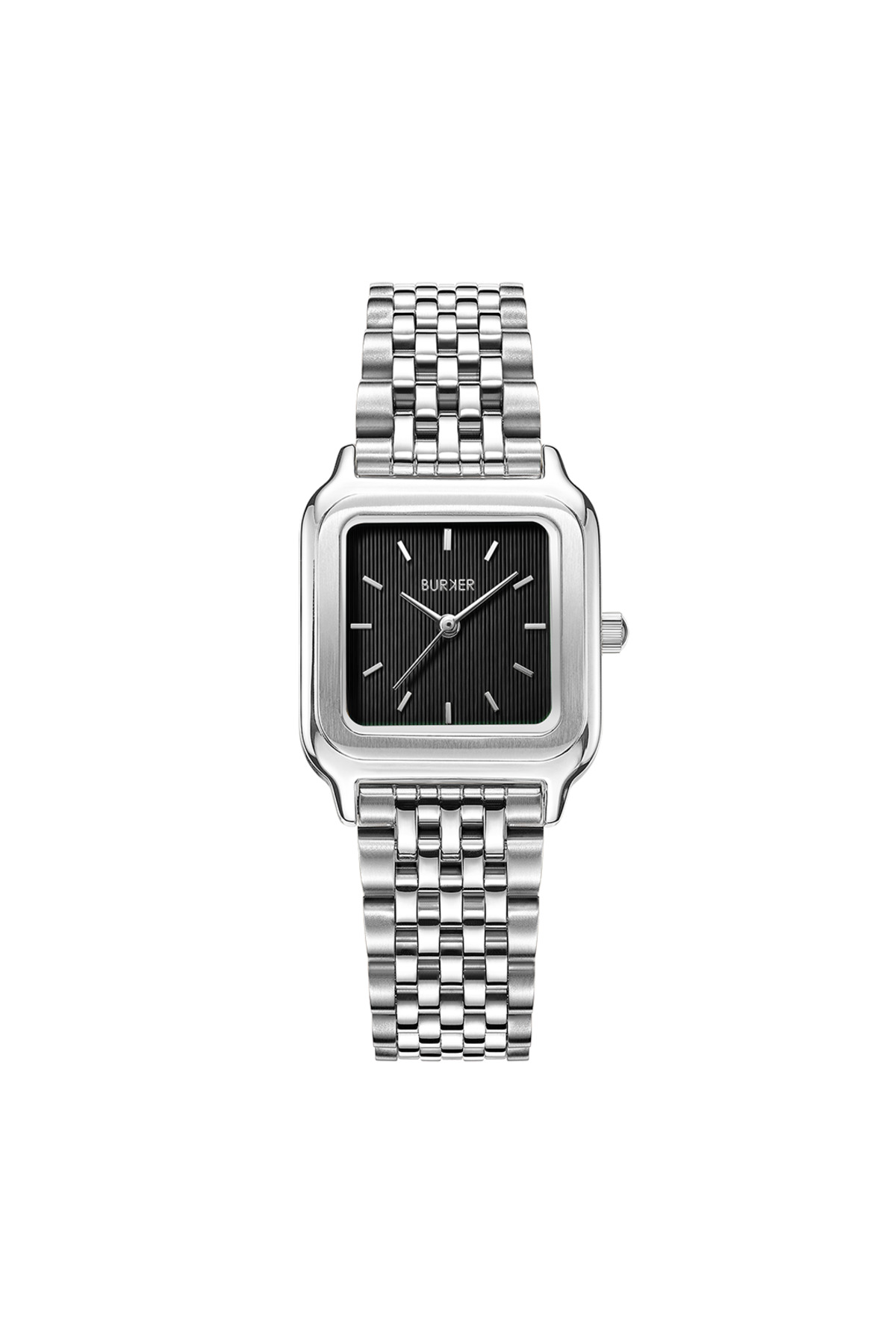 Burker Uhr Macy Silber Schwarz für Damen - One Size