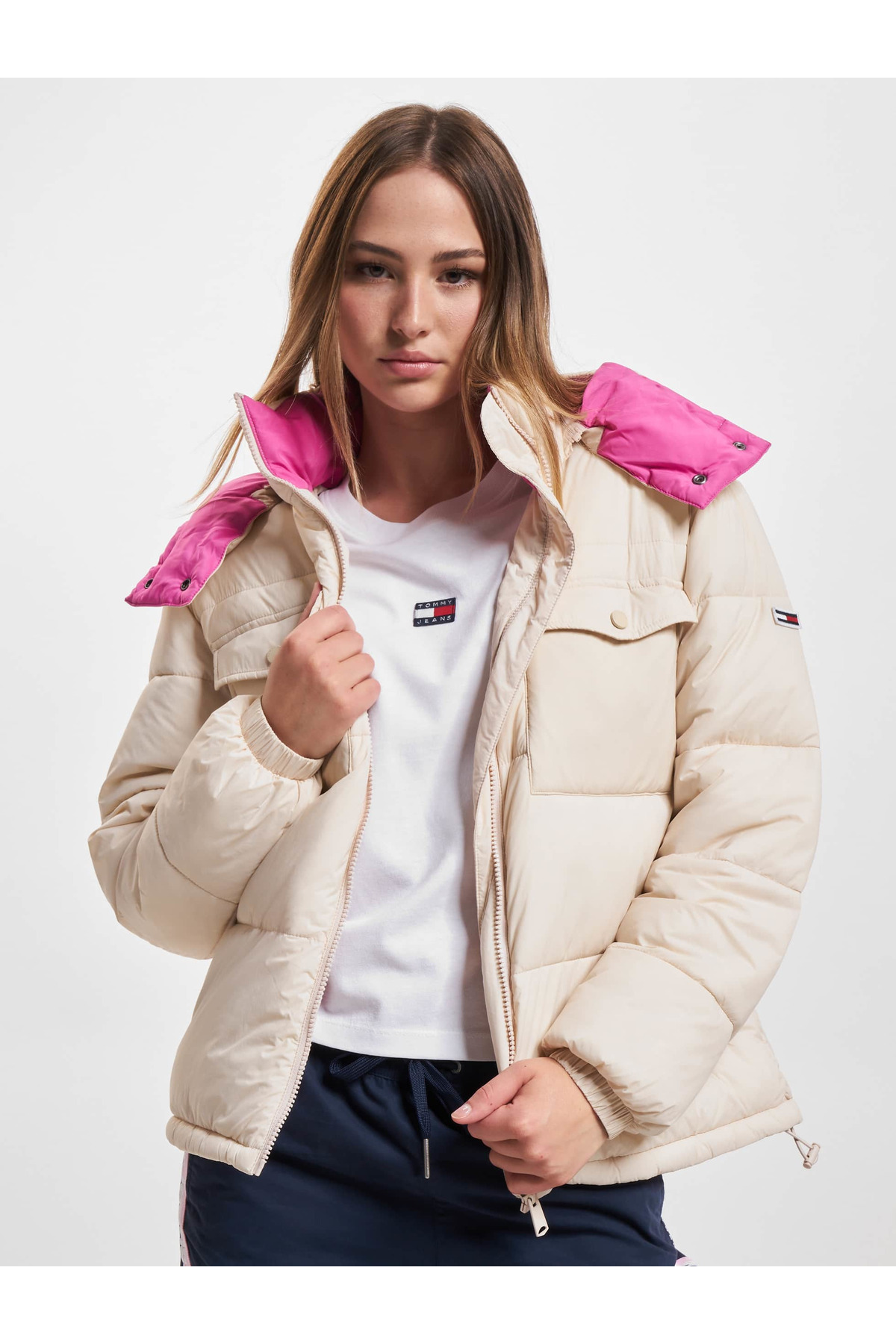 Tommy Hilfiger Tommy Jeans Kontrast Kapuze für Damen - M