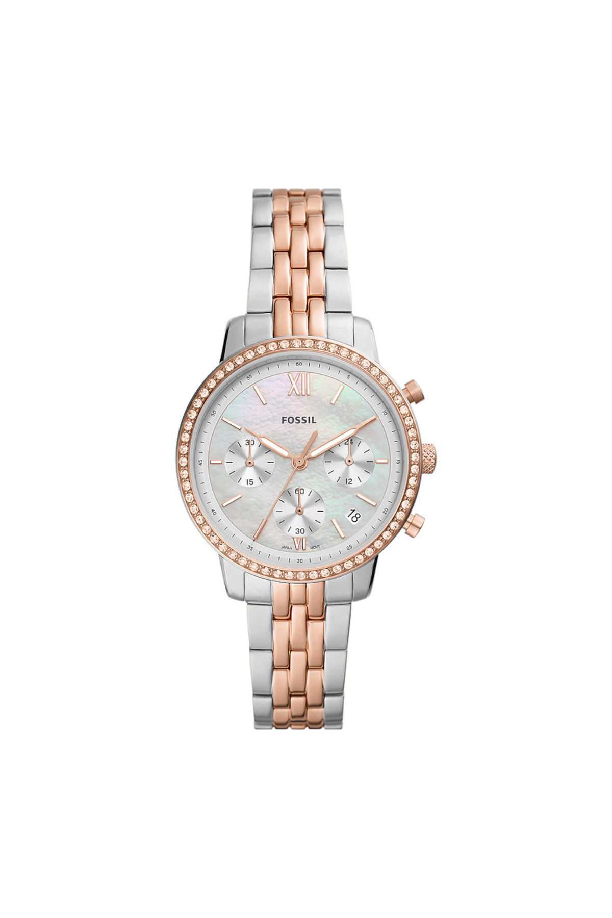 Fossil Neutra Uhr Mehrfarbig/roségold/silber Es5279 für Damen - One Size