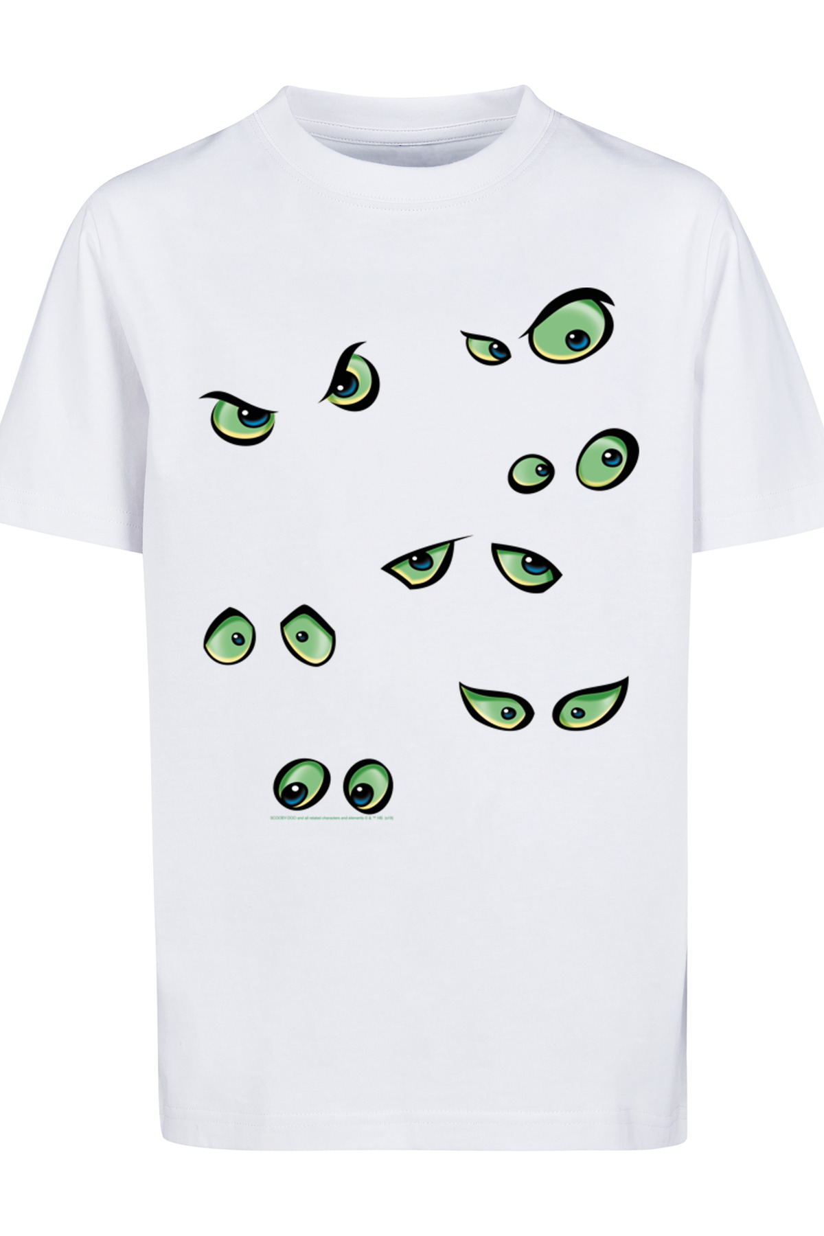 F4NT4STIC Kinder Scooby Doo Gruselige Augen Mit Kinder Basic T-shirt - 5XL