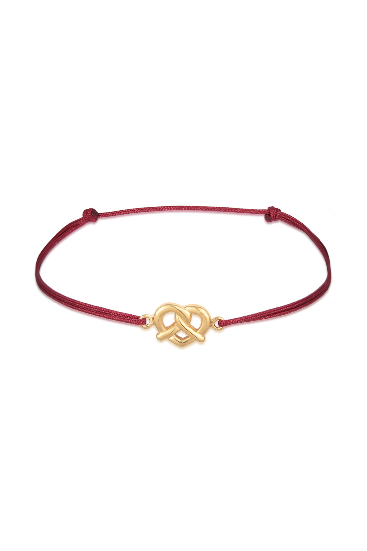 ELLI Oktoberfest-pretzel-armband-kostüm – Nylon, 925er Sterlingsilber-trend für Damen - 16 cm