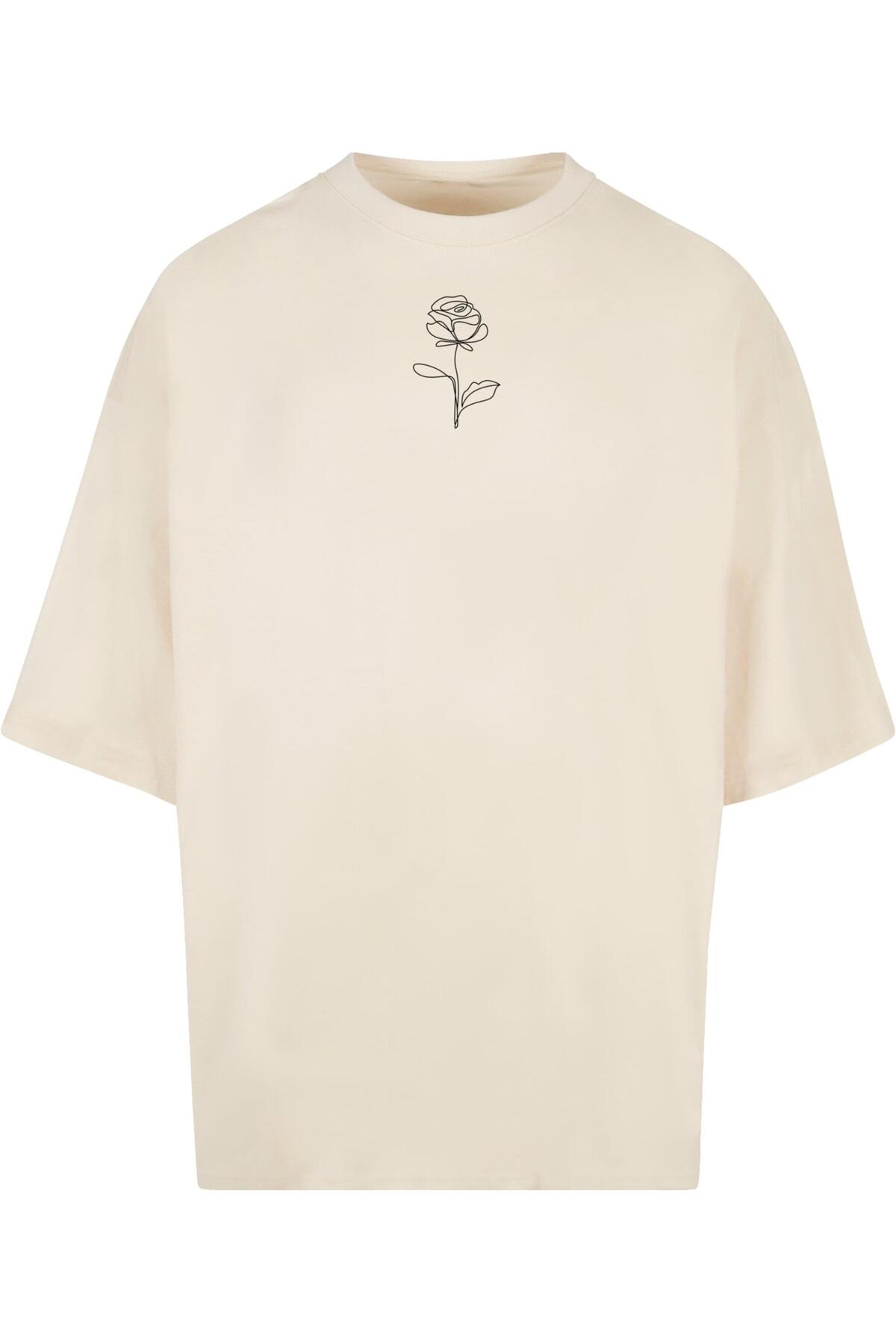 Merchcode Spring Rose Hugespring Rose Huge Tee Tee für Herren - S