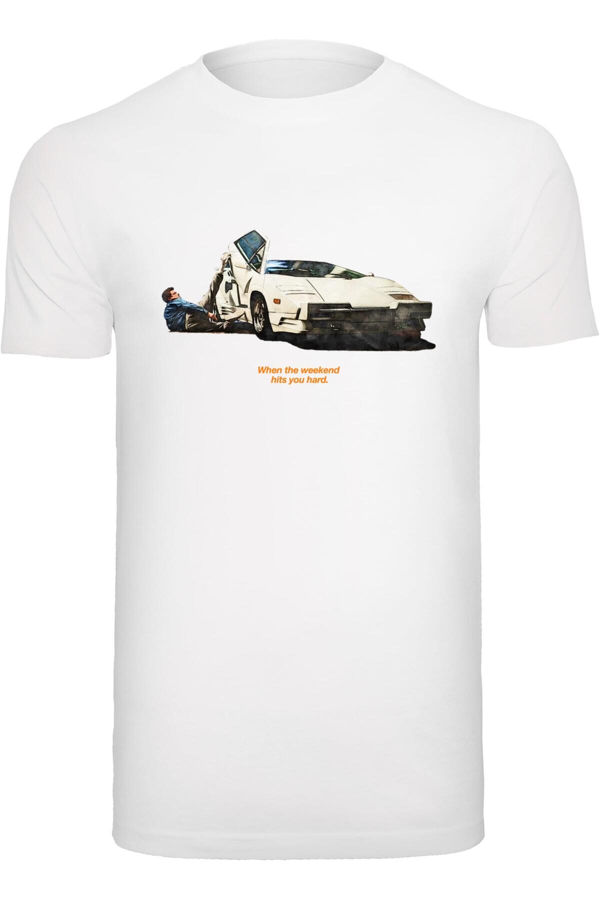 Mister Tee Weekend Wolf Tee für Herren - M