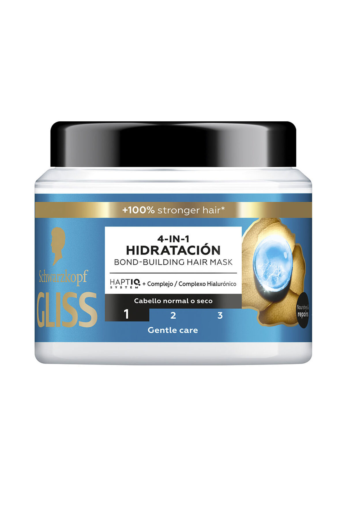 Schwarzkopf Gliss Aqua Revive Maske Mass Market 400 Ml - One Size