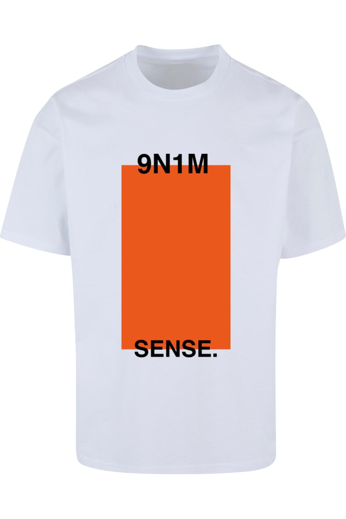 9N1M SENSE Sense Orange Square Tee für Herren - L