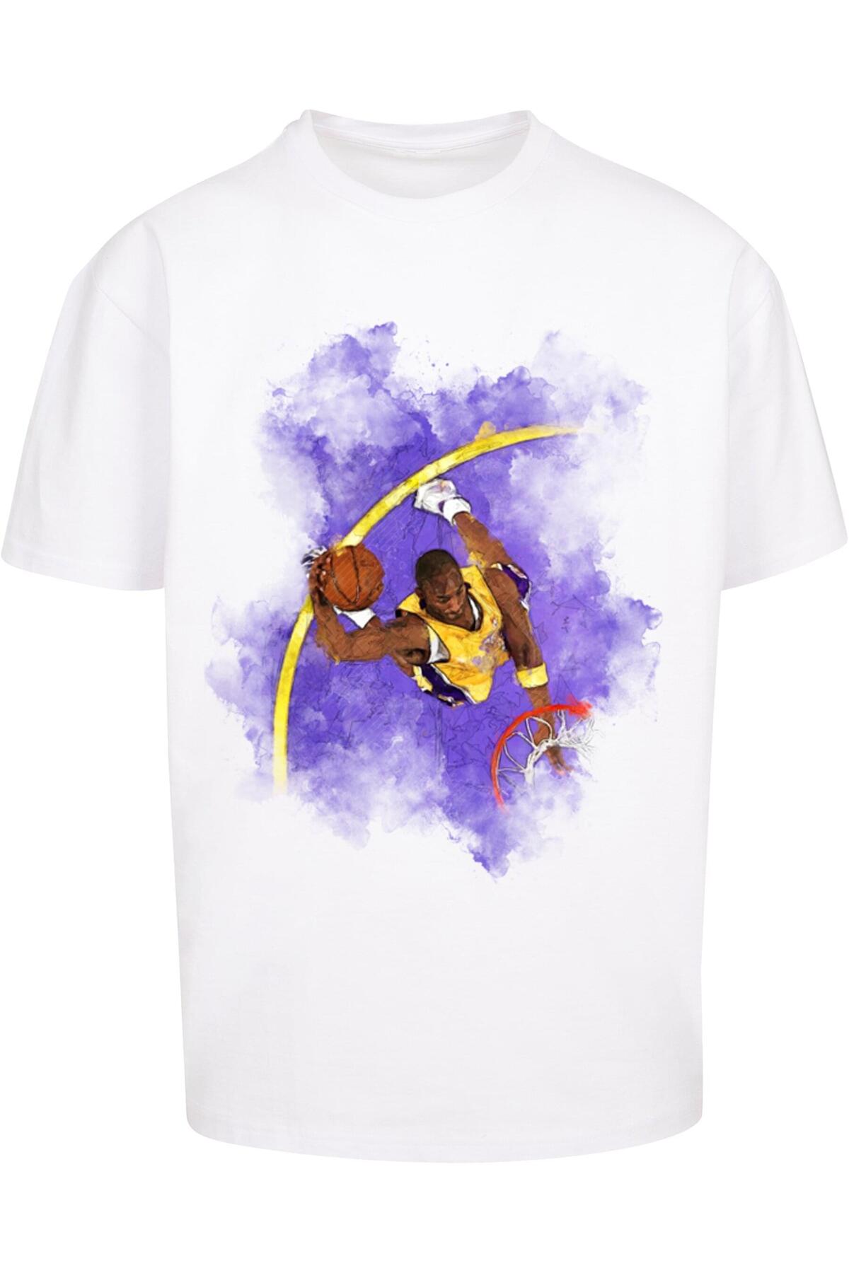 Upscale by Mister Tee Unisex Basketball Clouds 2.0 Oversize Tee für Herren - XS