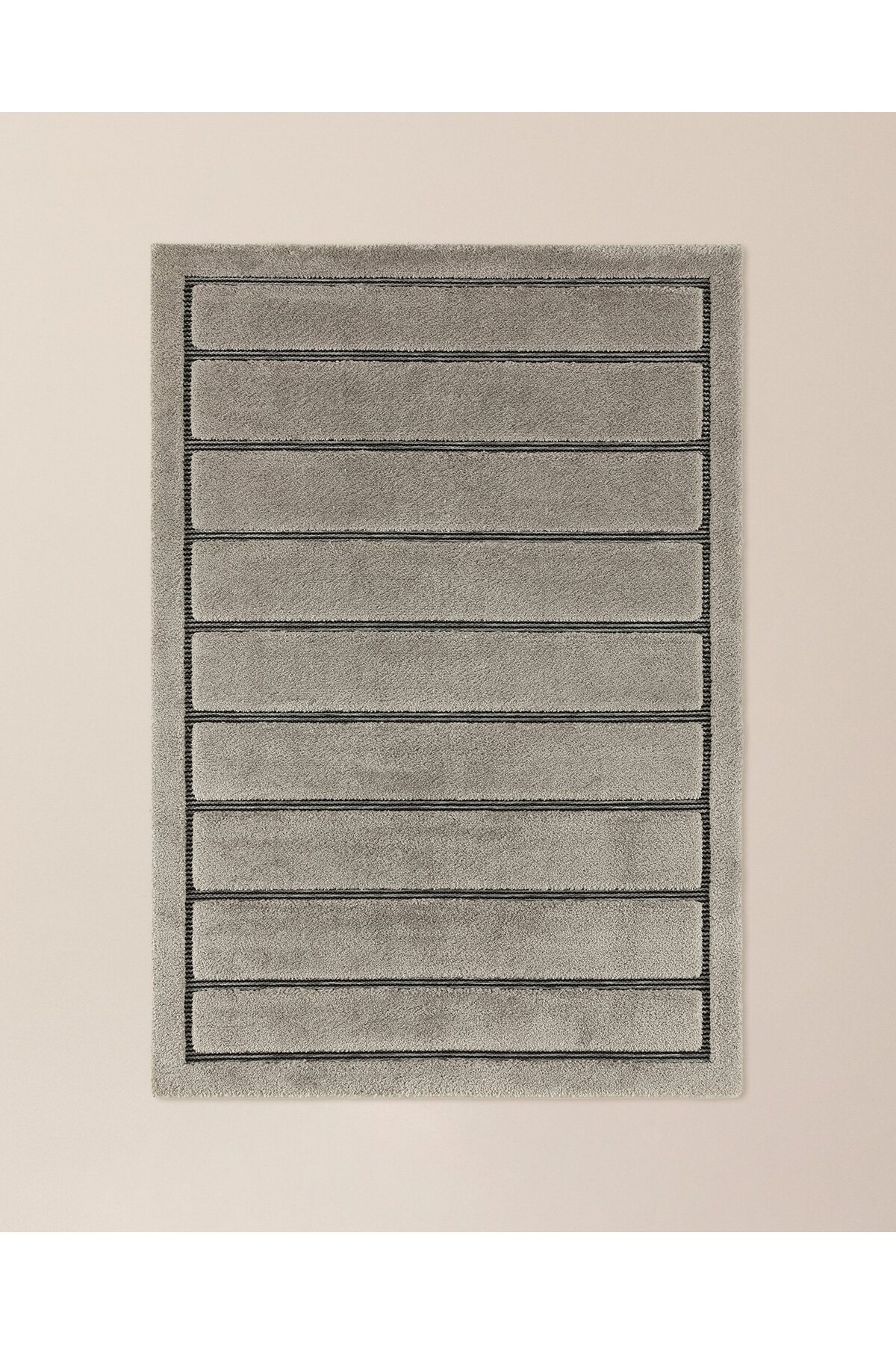 Madame Coco Foison-teppich – Grau – 120 X 180 Cm - 120 x 180