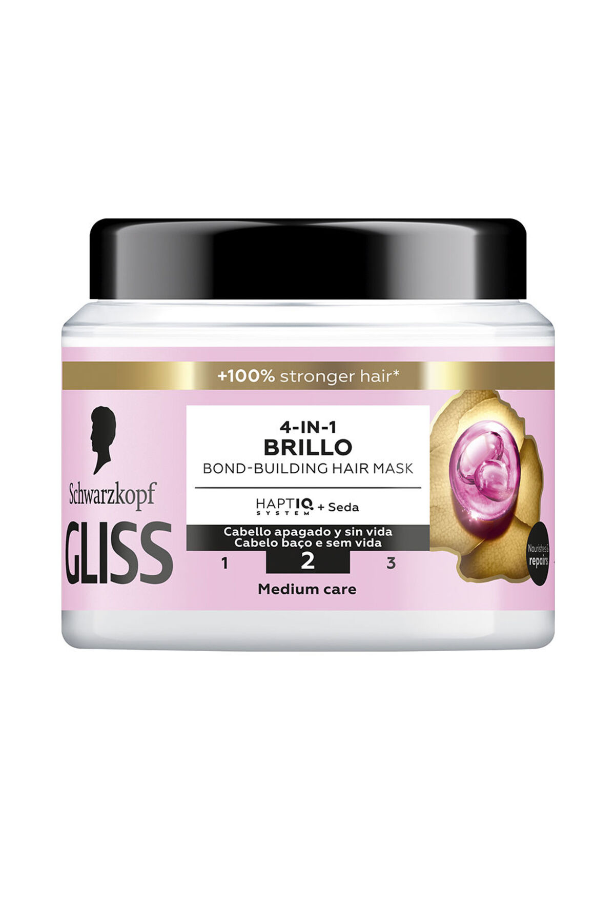 Schwarzkopf Gliss Liquid Slik Maske Mass Market 400 Ml - One Size