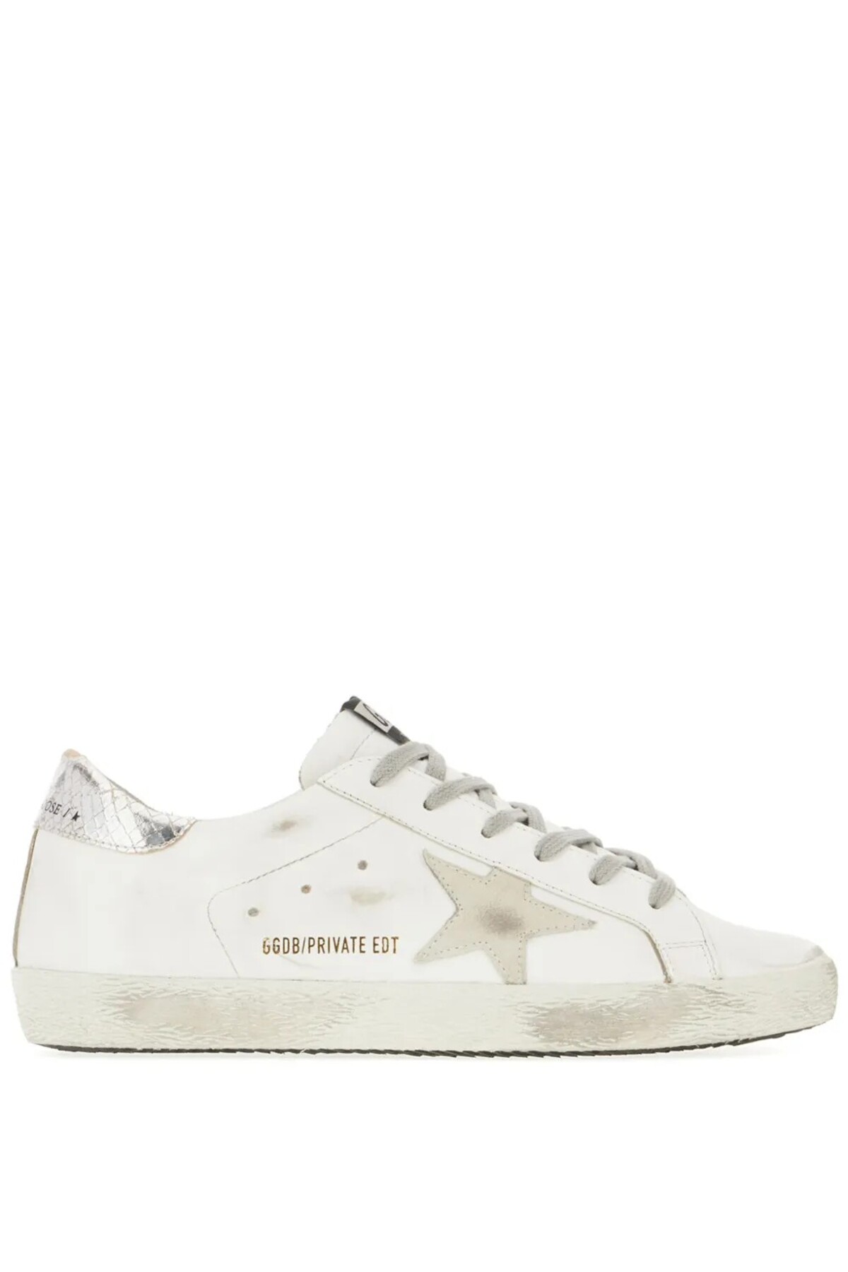 Golden Goose Sneaker Unisex Whiteice,gold,silber - 35