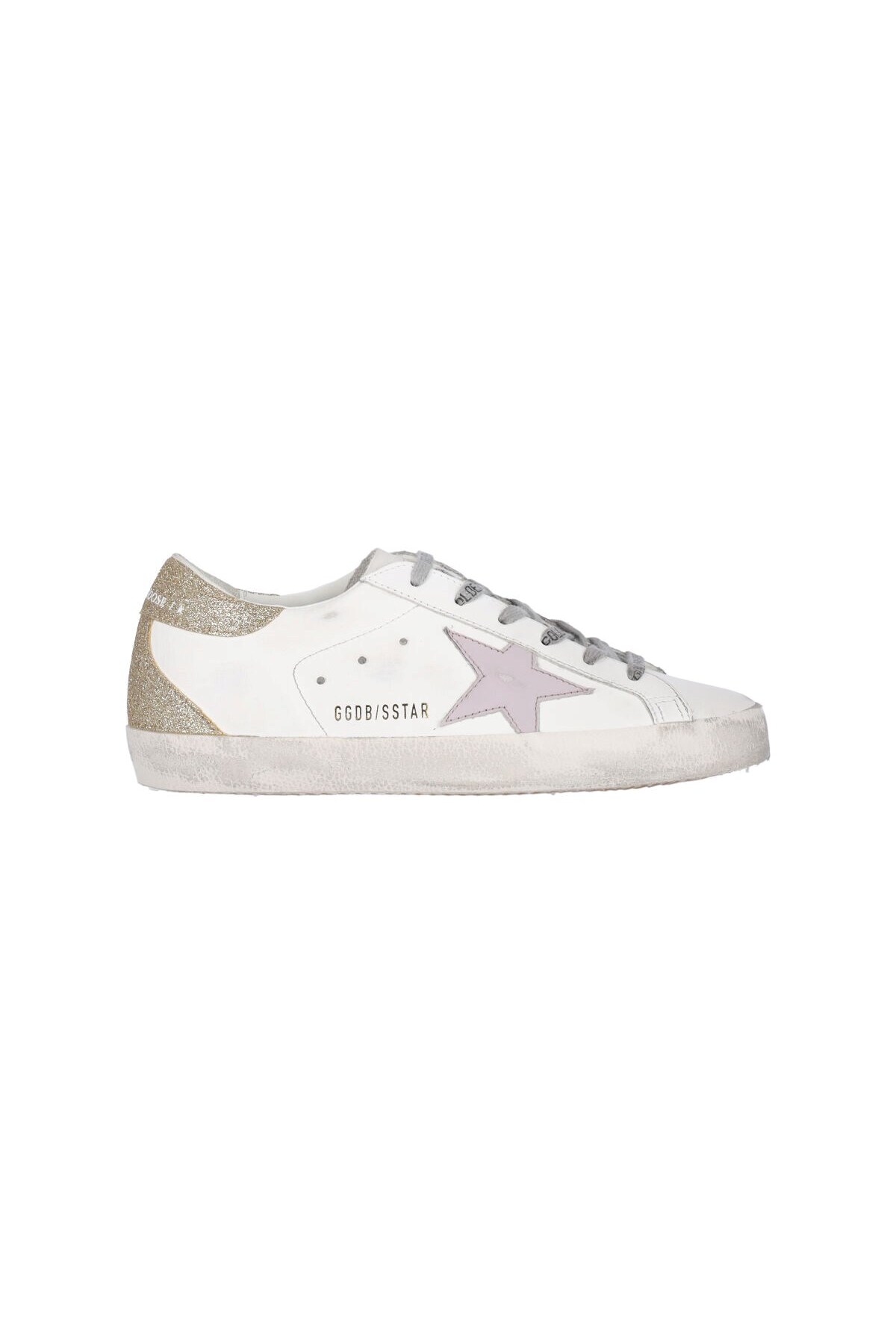 Golden Goose Sneaker Unisex White,lilac,platinum - 36