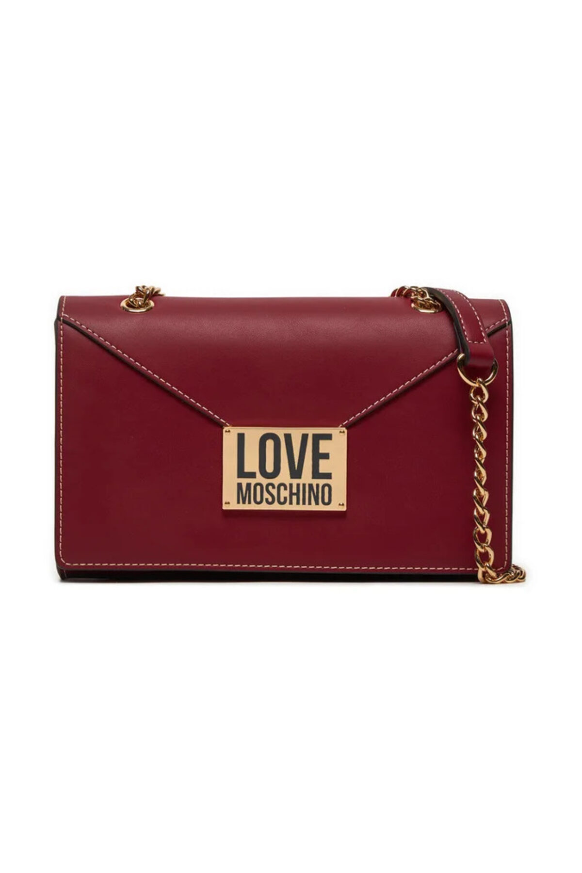 Love Moschino Tasche Pu Wein/elfenbein für Damen - One Size