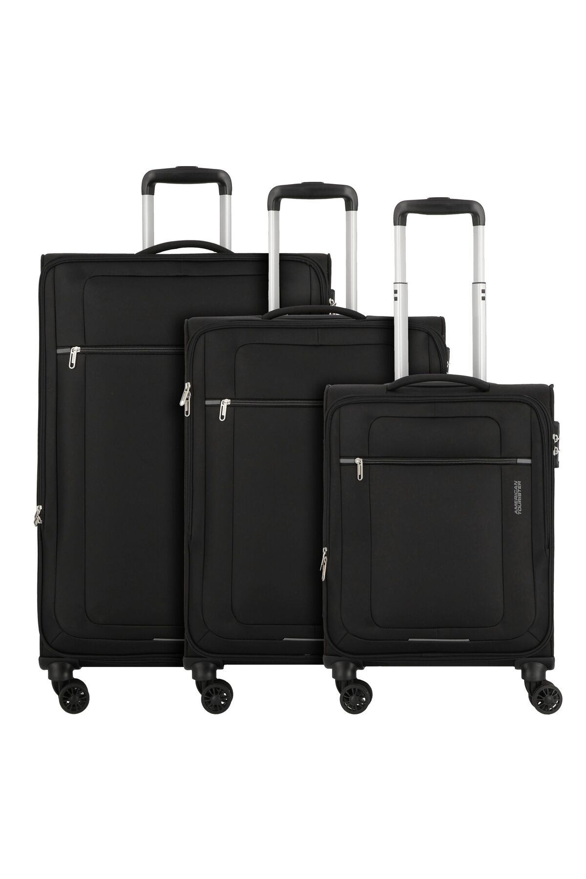 American Tourister Rampup 4 Rollen Kofferset 3-teilig für Herren - XL