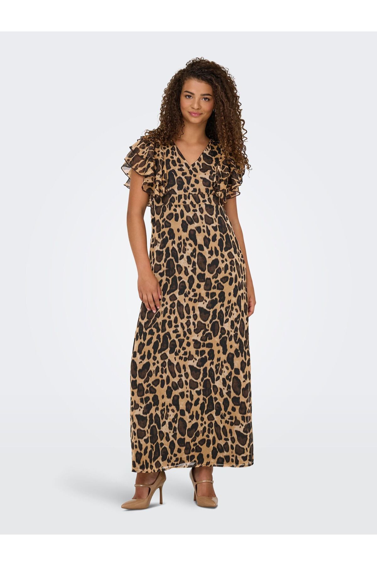 ONLY Kleid Onlasta Langes Kleid für Damen - M