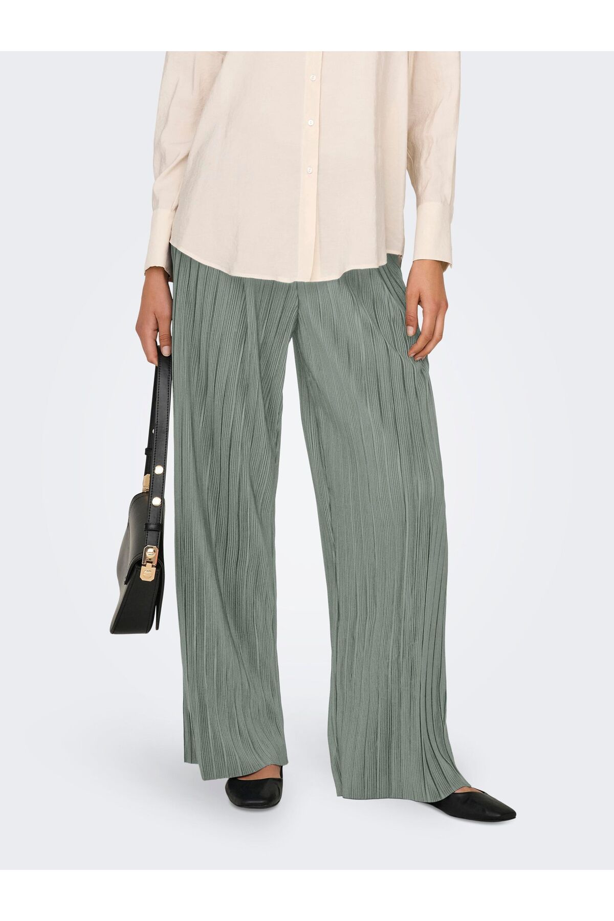 ONLY Hose Onlravenna Normal Geschnitten Hose für Damen - L