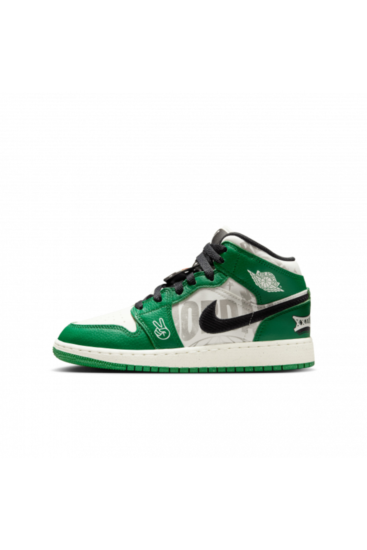 Nike Air Jordan 1 Mid Se Uni2 Bg - 36