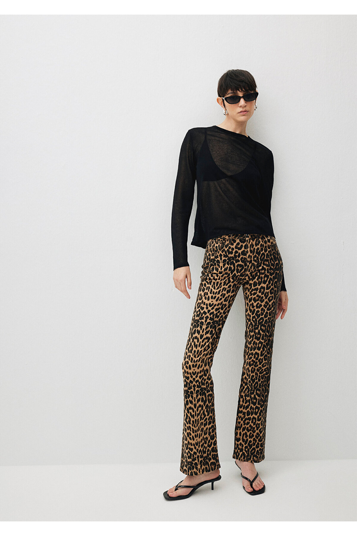 Mavi Maria Jeanshose Mit Leopardenmuster -88485 für Damen - 25/28