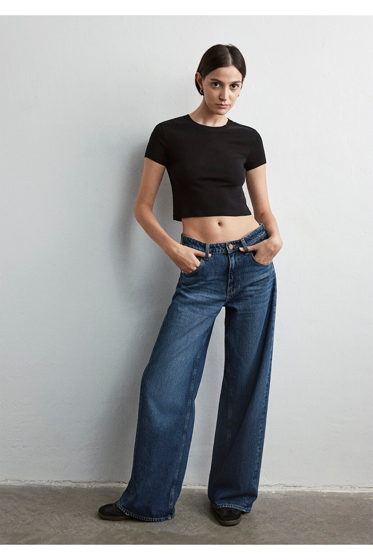 Mavi Siena Iconic Misty Dunkelblaue Jeanshose -87748 für Damen - 27-28